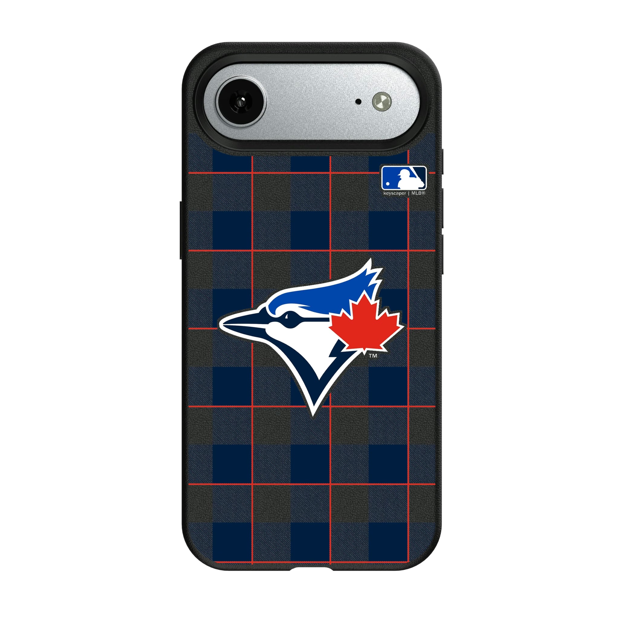 Toronto Blue Jays Plaid iPhone MagSafe Compatible Phone Case for Apple iPhone#Device_iPhone Air