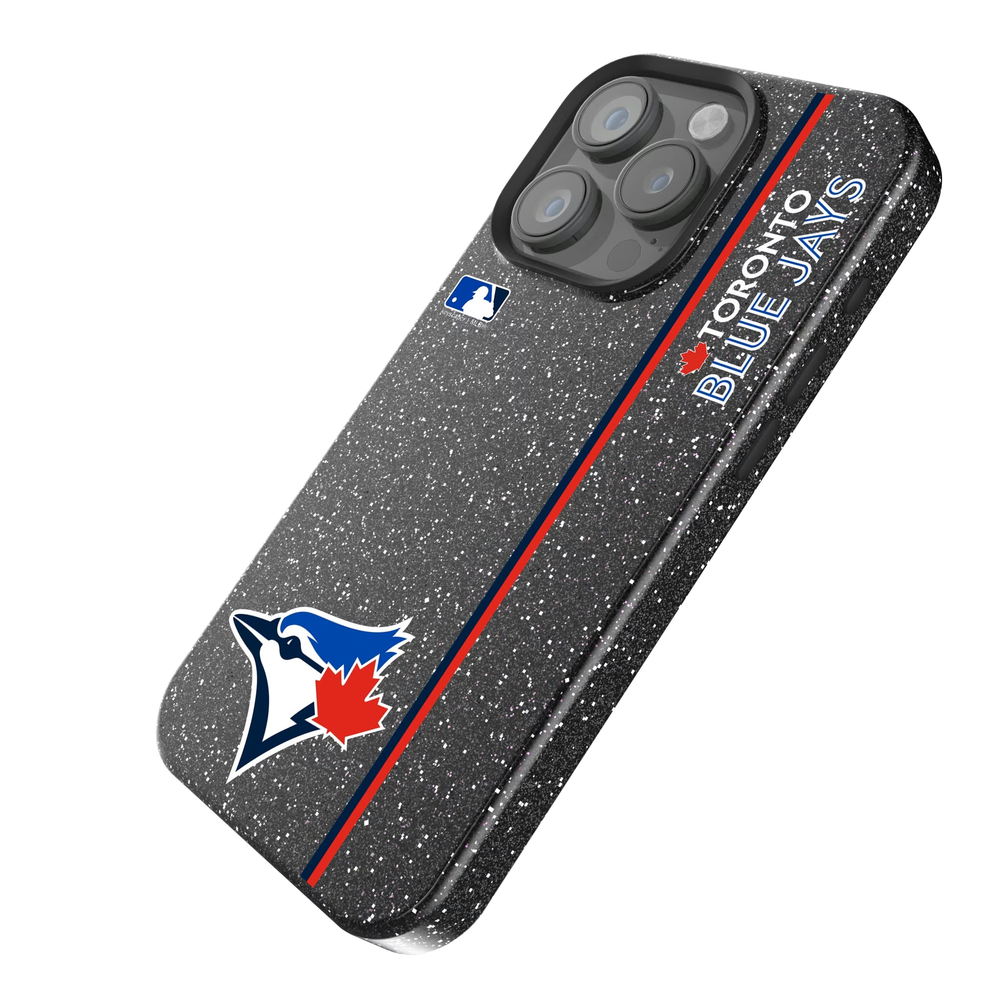 Toronto Blue Jays Sidebar iPhone Bling Phone Case for Apple iPhone - Isometric View