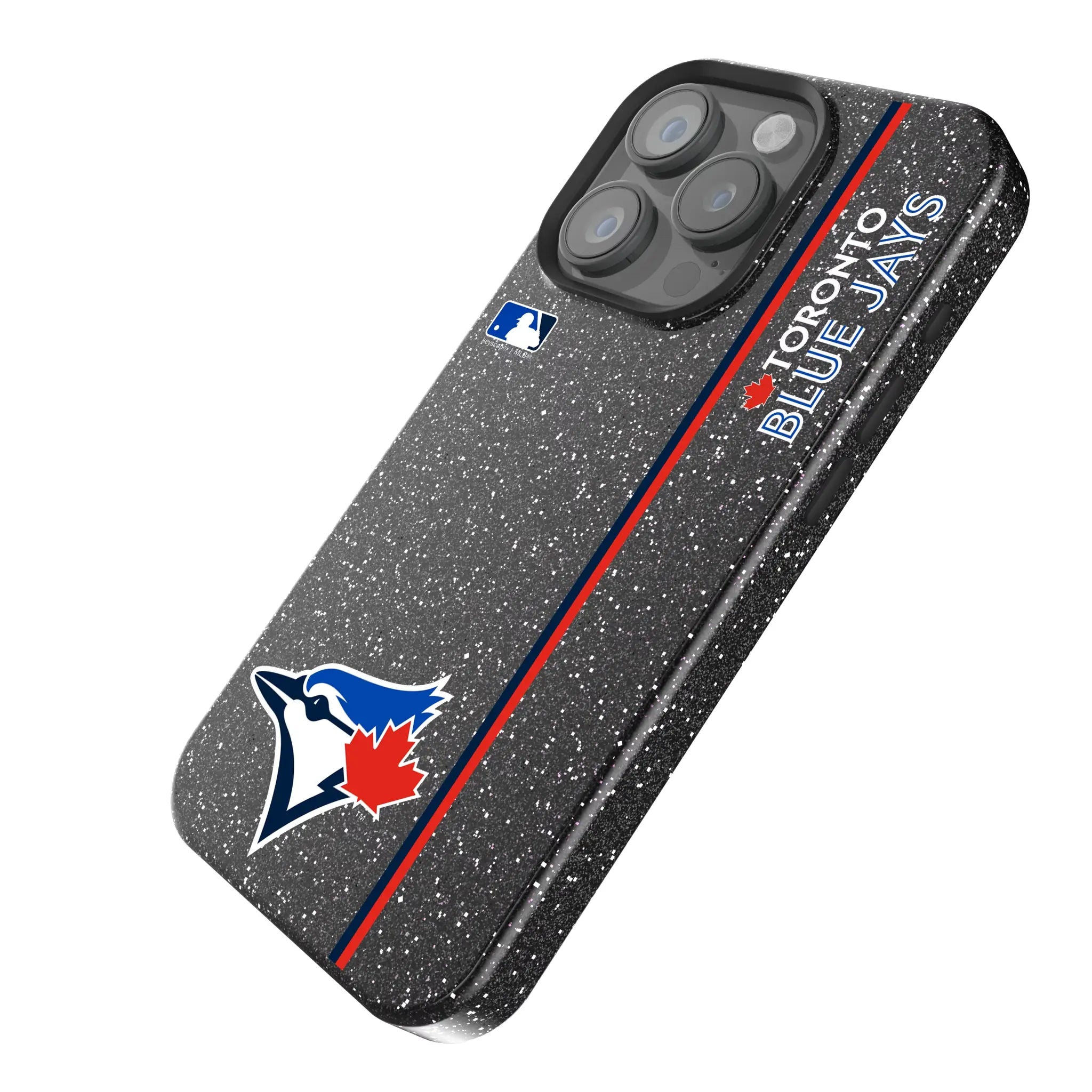 Toronto Blue Jays Sidebar iPhone Bling Phone Case for Apple iPhone - Isometric View