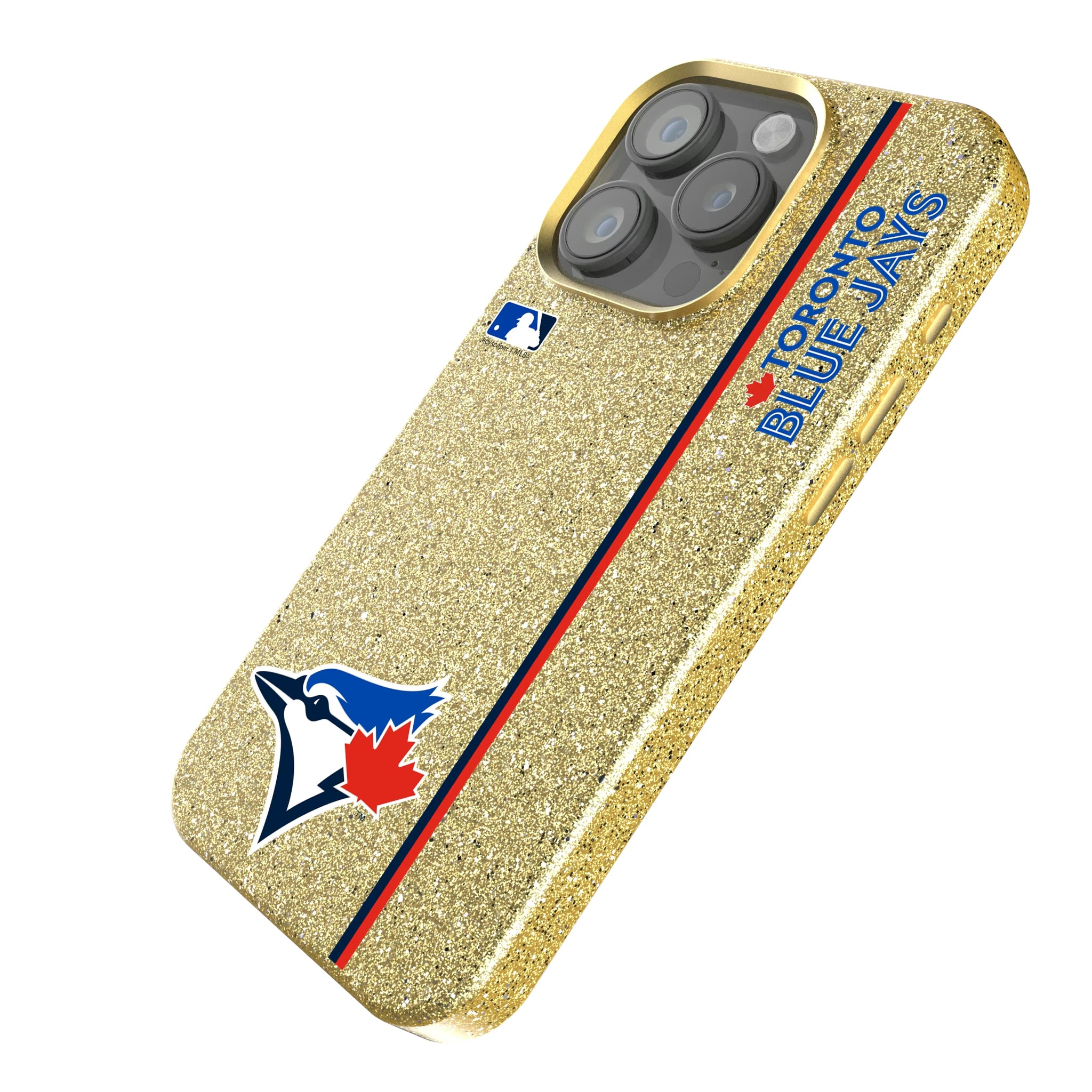 Toronto Blue Jays Sidebar iPhone Bling Phone Case for Apple iPhone - Isometric View