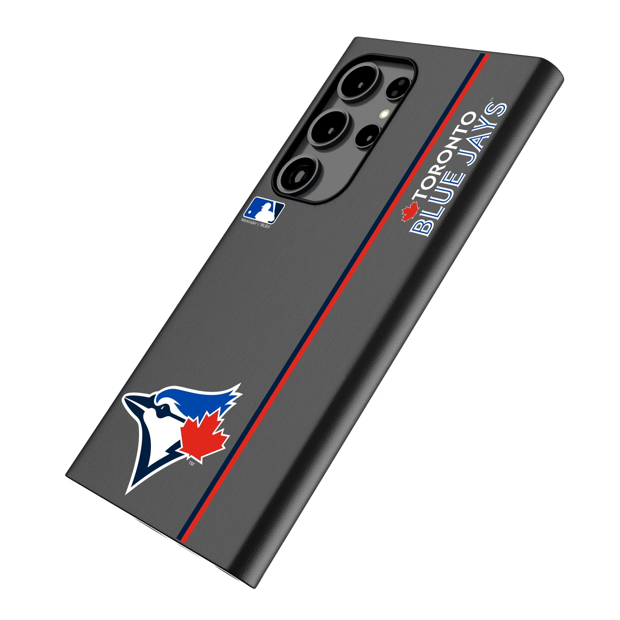 Toronto Blue Jays Sidebar Galaxy MagSafe Compatible Phone Case for Samsung Galaxy - Isometric View