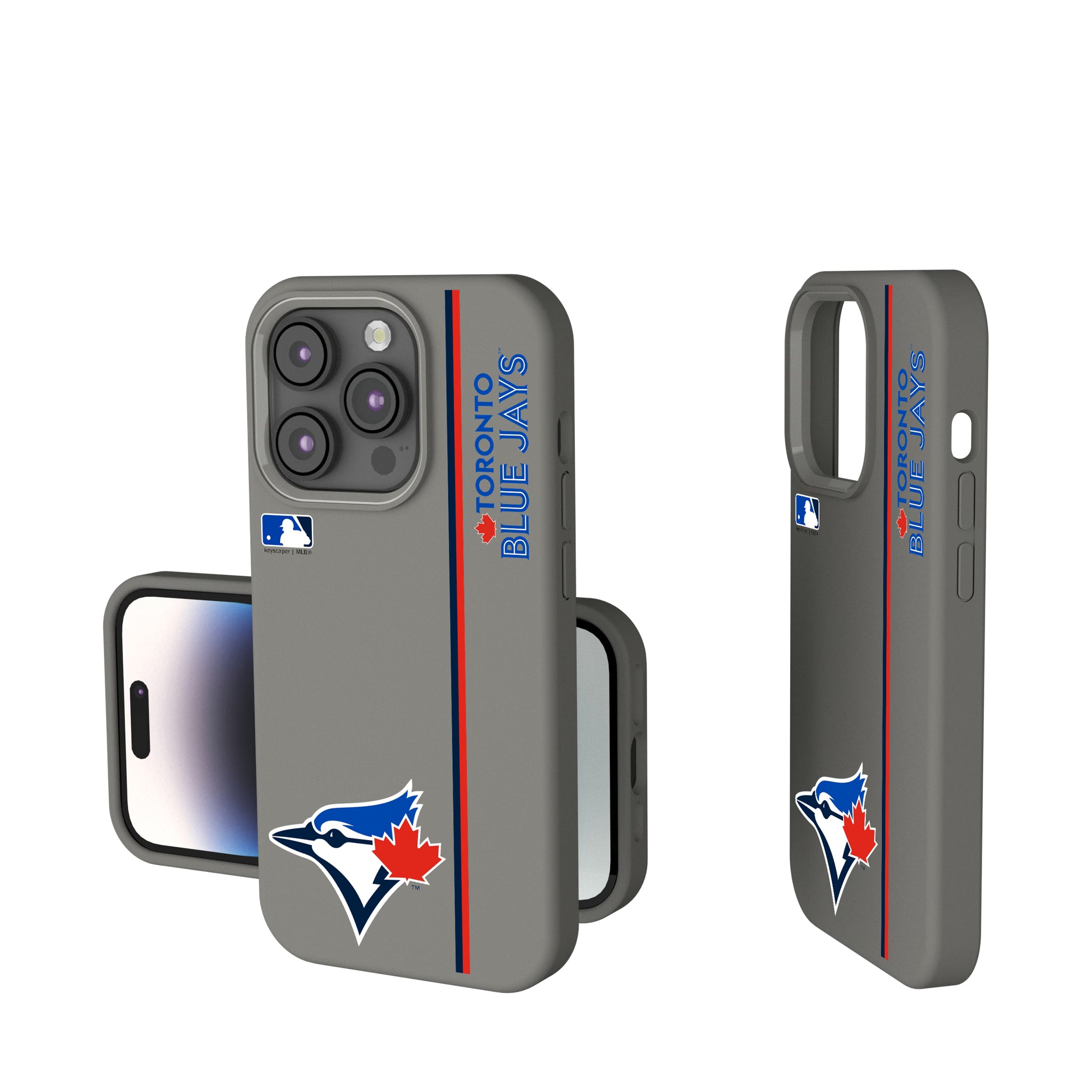 Toronto Blue Jays Sidebar iPhone Soft Touch Phone Case for Apple iPhone