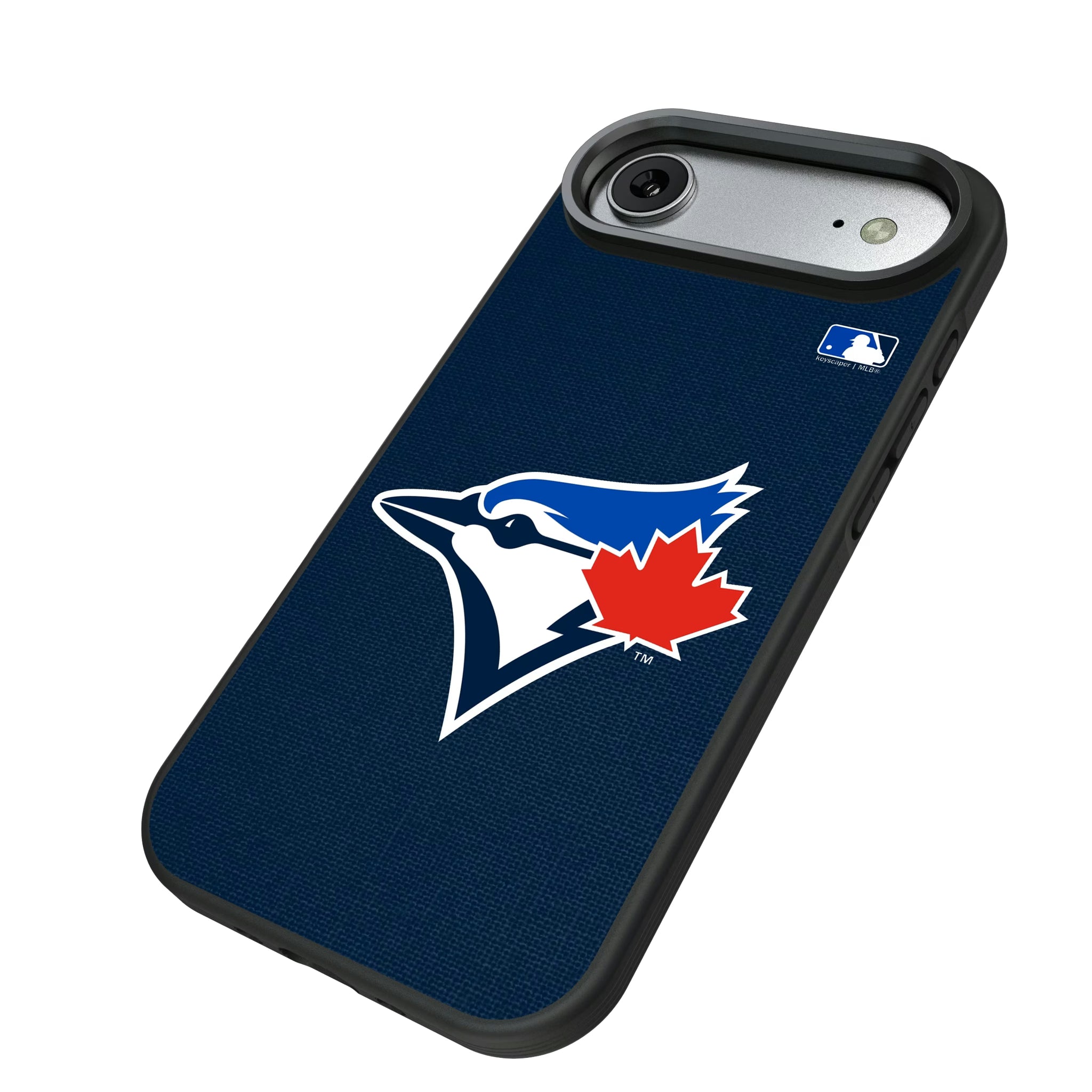 Toronto Blue Jays Solid iPhone Bump Phone Case for Apple iPhone - Isometric View#Device_iPhone Air