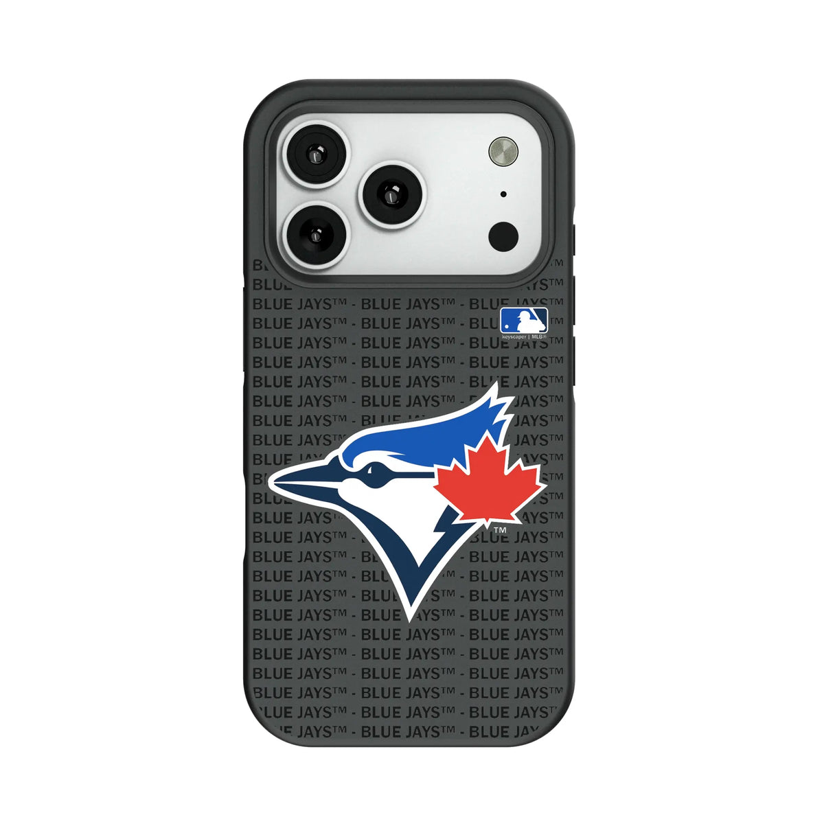 Toronto Blue Jays Text Backdrop Bump Phone Case for Apple iPhone
