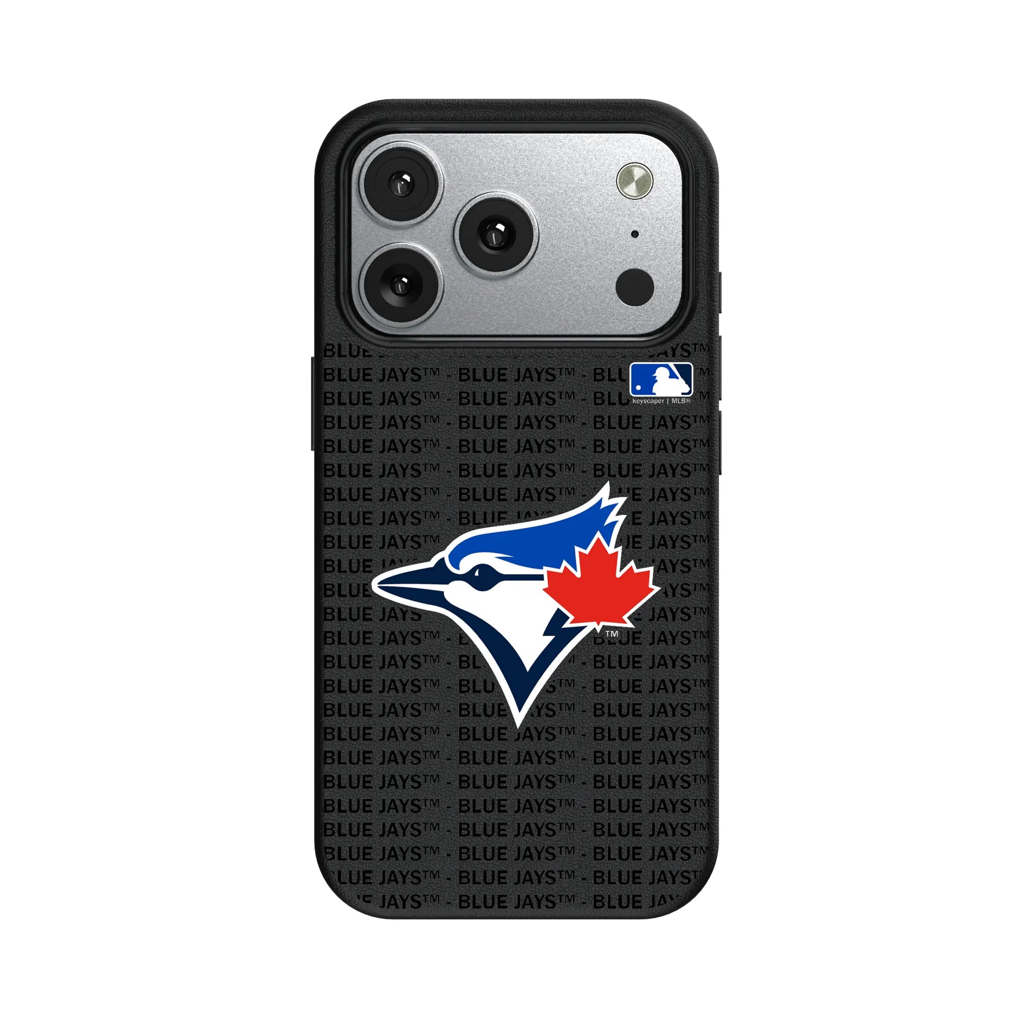 Toronto Blue Jays Text Backdrop iPhone MagSafe Compatible Phone Case for Apple iPhone#Device_iPhone 17 Pro