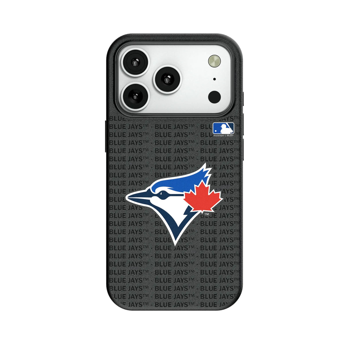 Toronto Blue Jays Text Backdrop MagSafe Compatible Phone Case for Apple iPhone