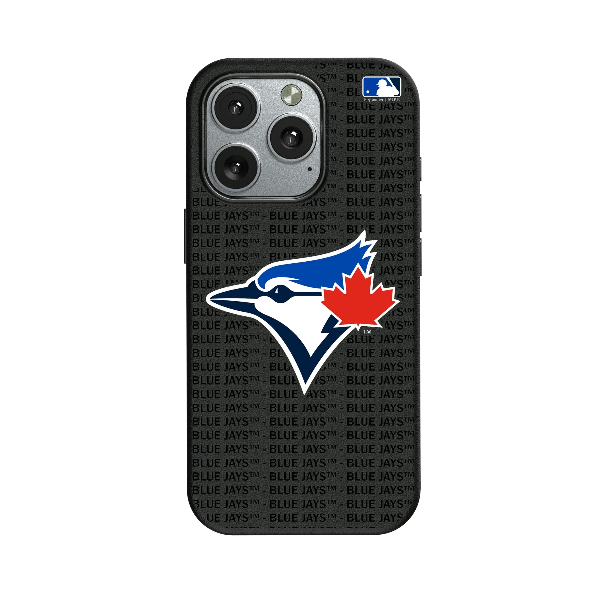 Toronto Blue Jays Text Backdrop iPhone MagSafe Compatible Phone Case for Apple iPhone