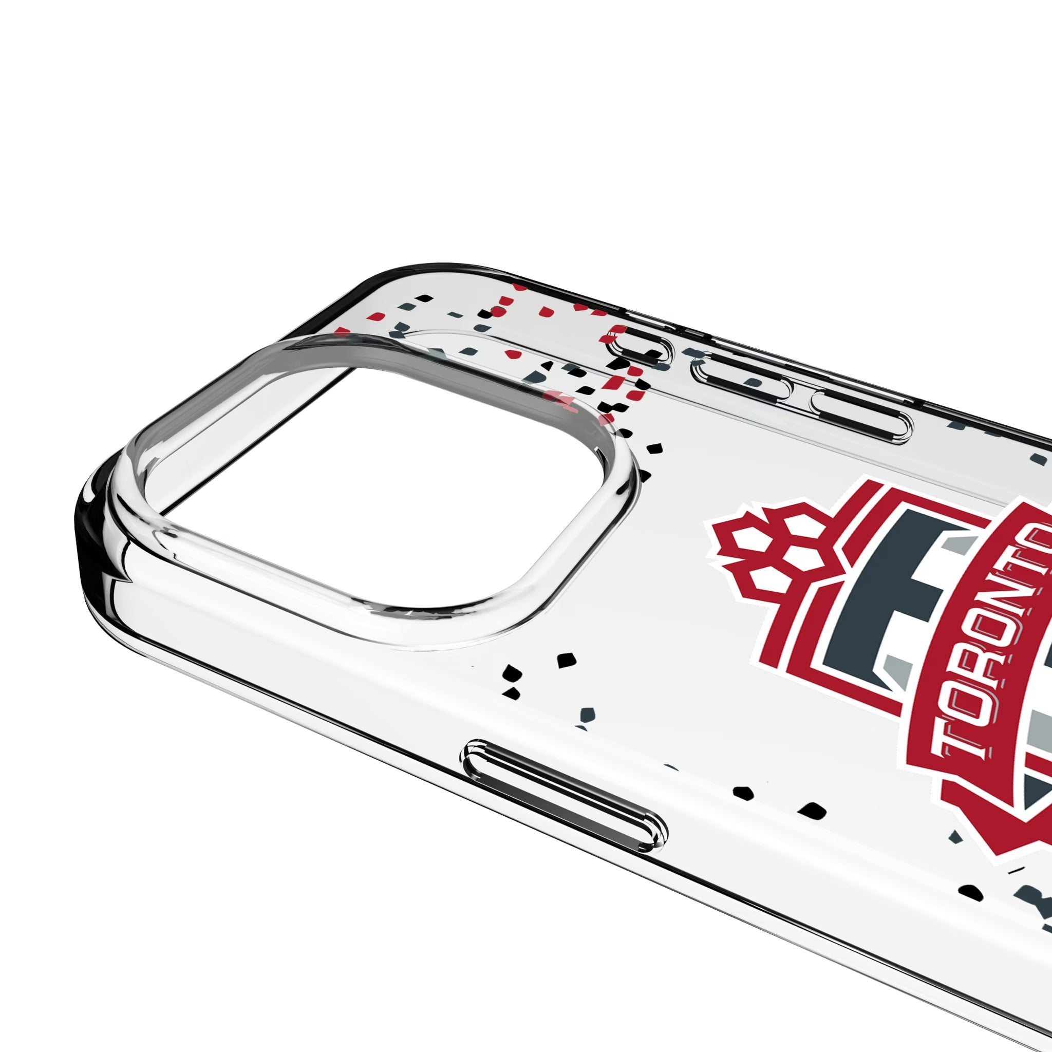 Toronto FC Confetti iPhone Clear Phone Case for Apple iPhone - Detail