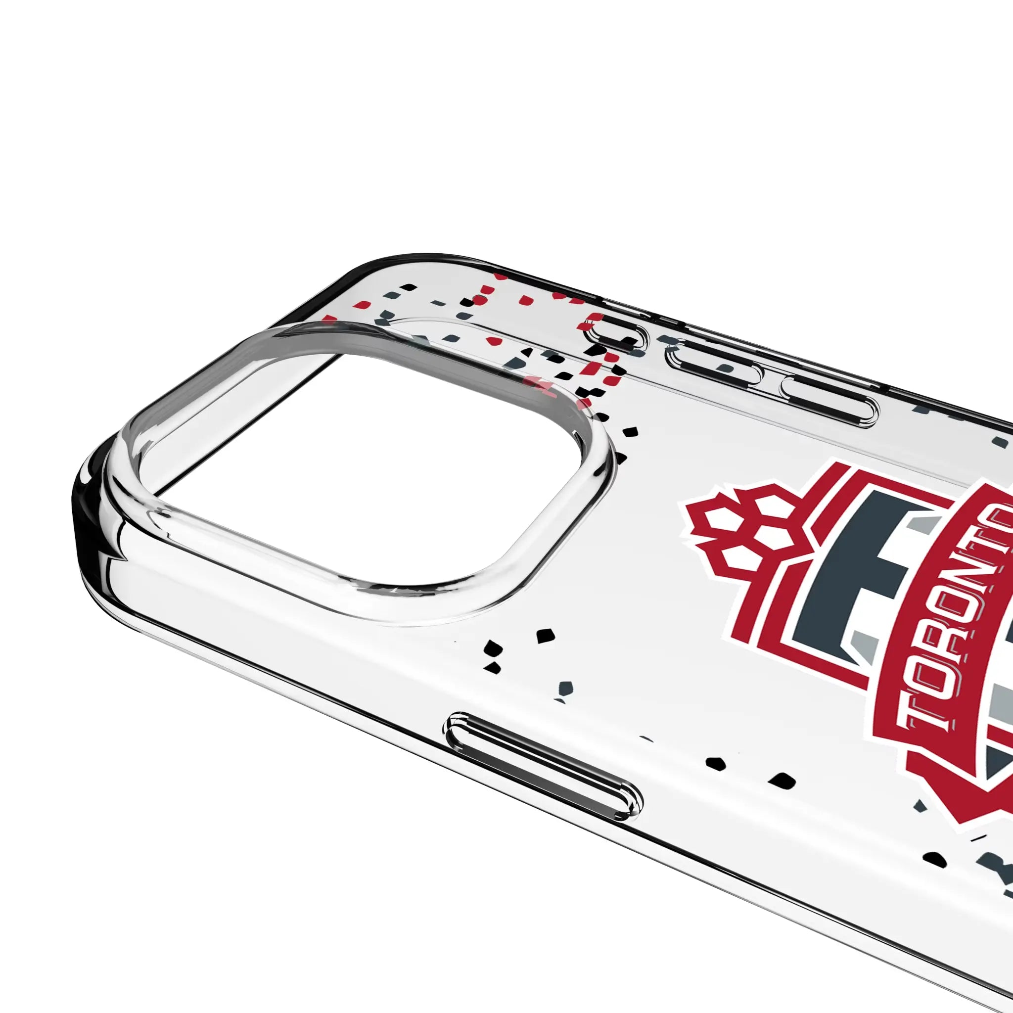 Toronto FC Confetti iPhone Clear Phone Case for Apple iPhone - Detail
