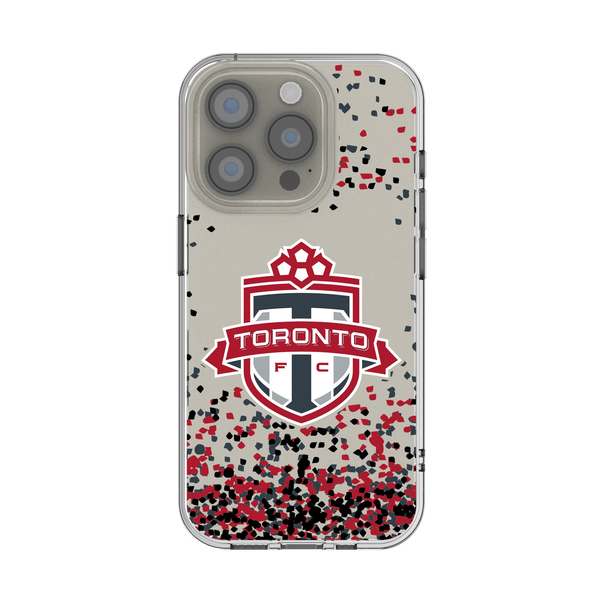Toronto FC Confetti iPhone Clear Phone Case for Apple iPhone