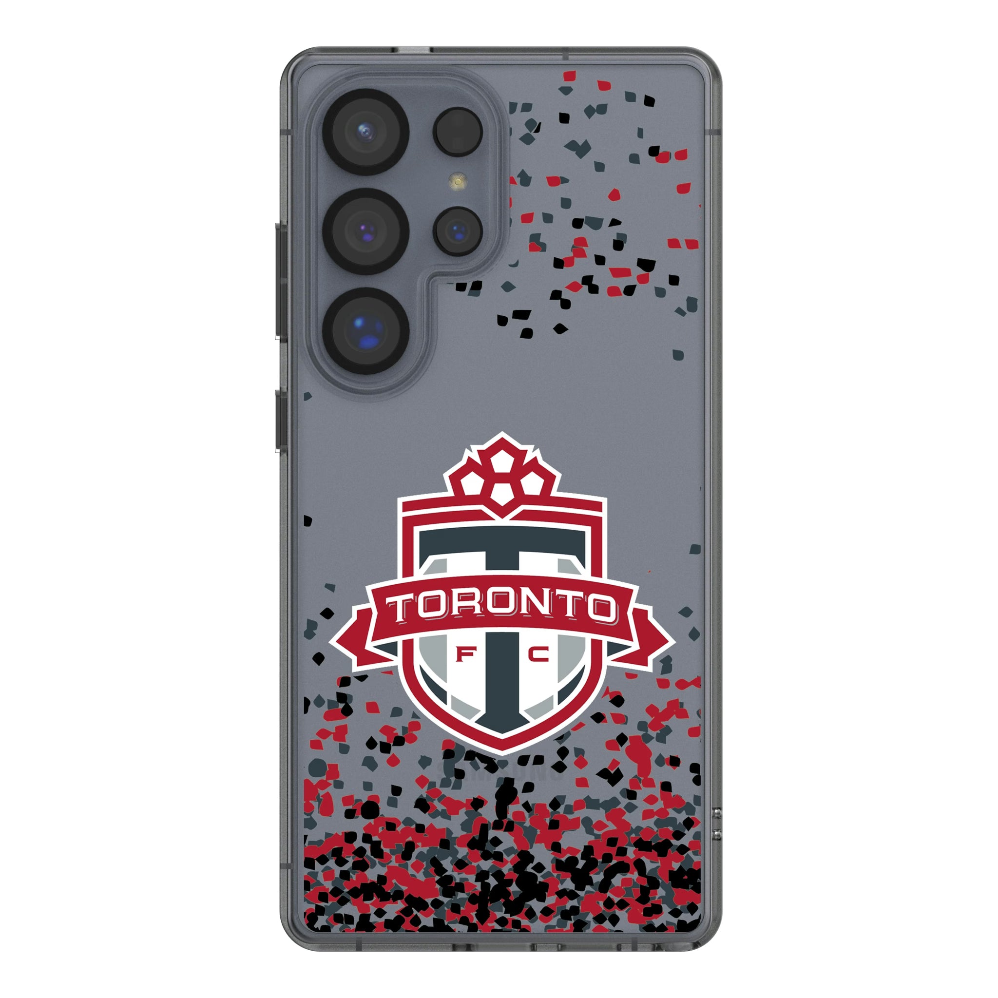 Toronto FC Confetti Galaxy Clear Phone Case for Samsung Galaxy
