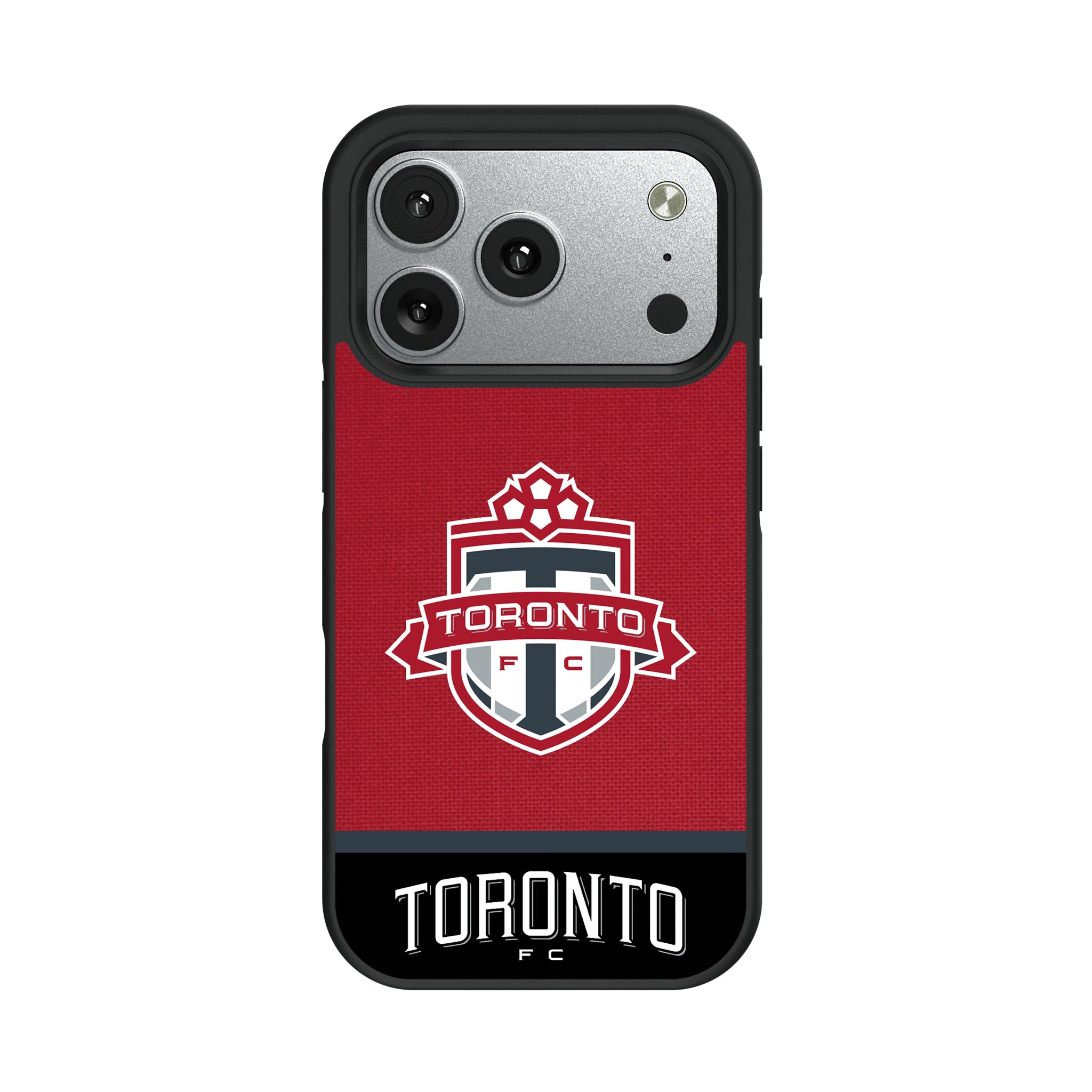 Toronto FC Endzone Solid iPhone Bump Phone Case for Apple iPhone#Device_iPhone 17 Pro