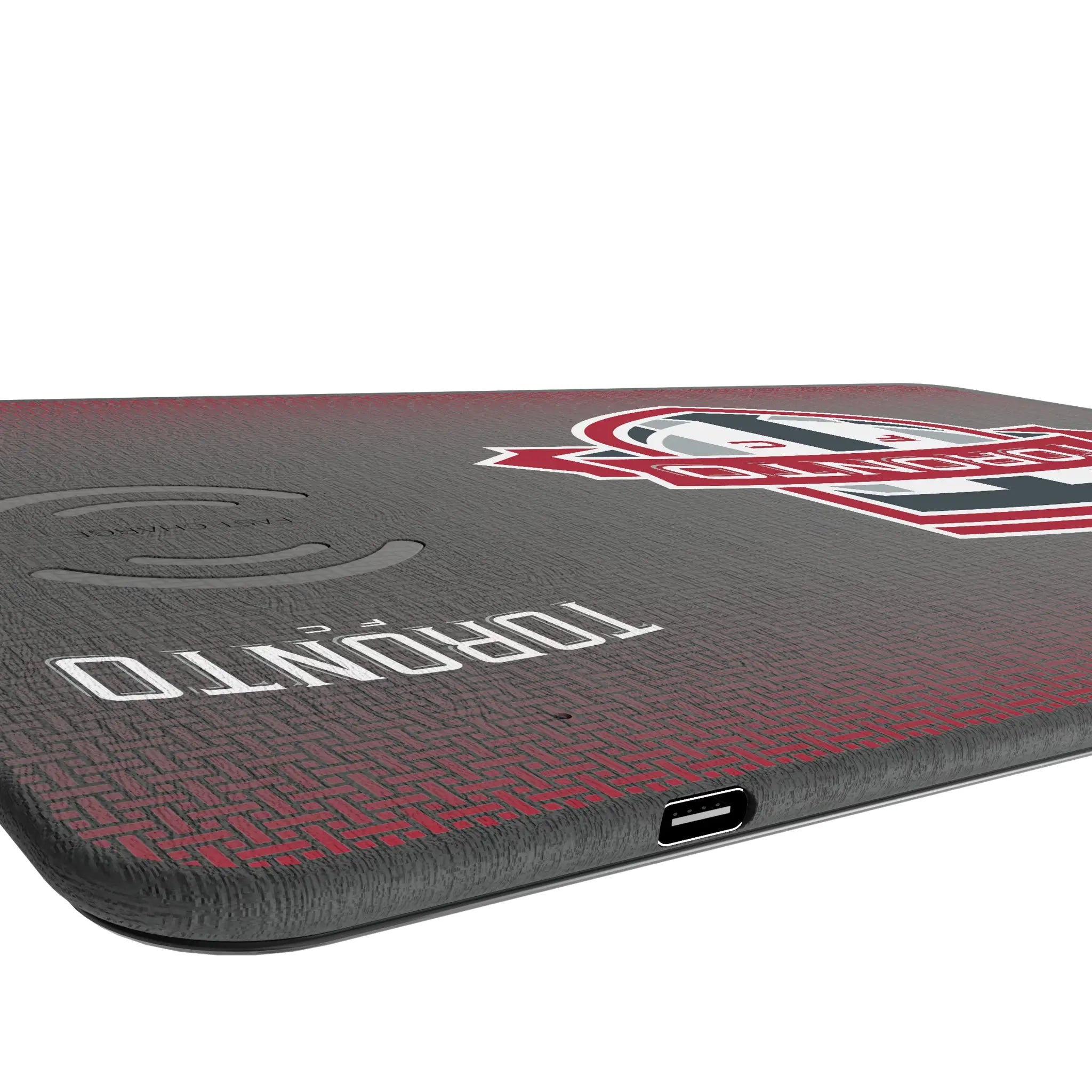 Toronto FC Linen 15-Watt Wireless Charger and Mouse Pad