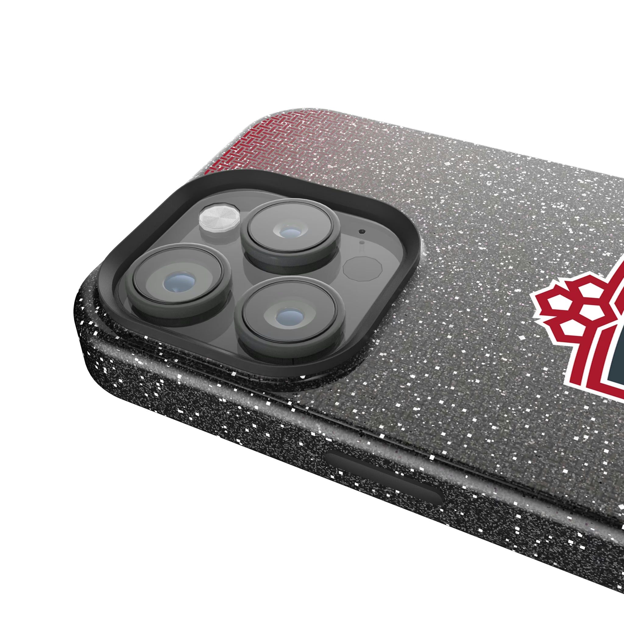 Toronto FC Linen iPhone Bling Phone Case for Apple iPhone - Detail