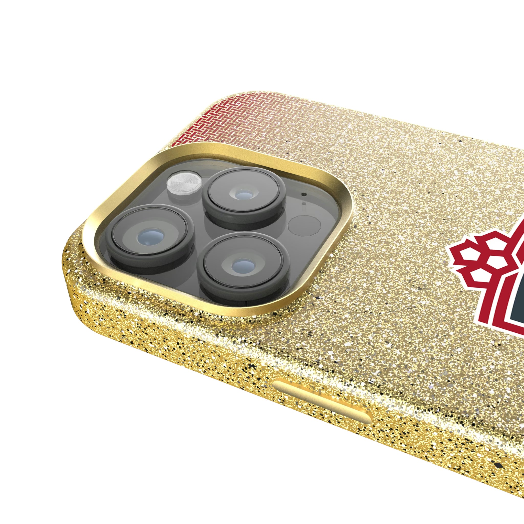 Toronto FC Linen iPhone Bling Phone Case for Apple iPhone - Detail