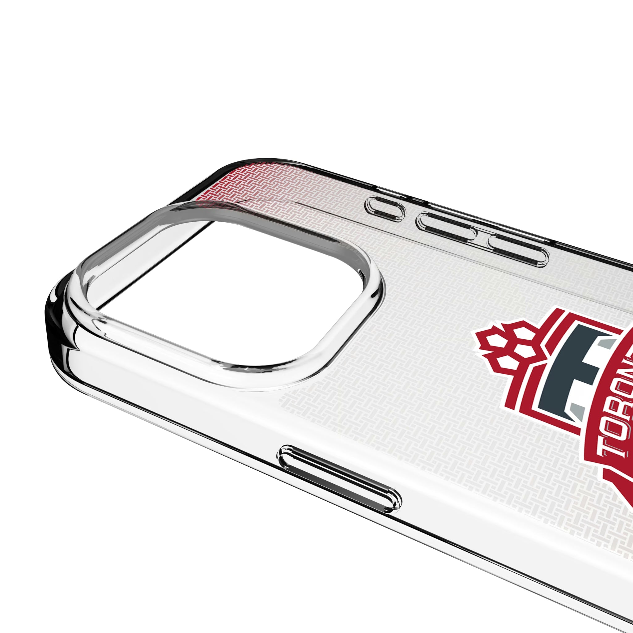 Toronto FC Linen iPhone Clear Phone Case for Apple iPhone - Detail