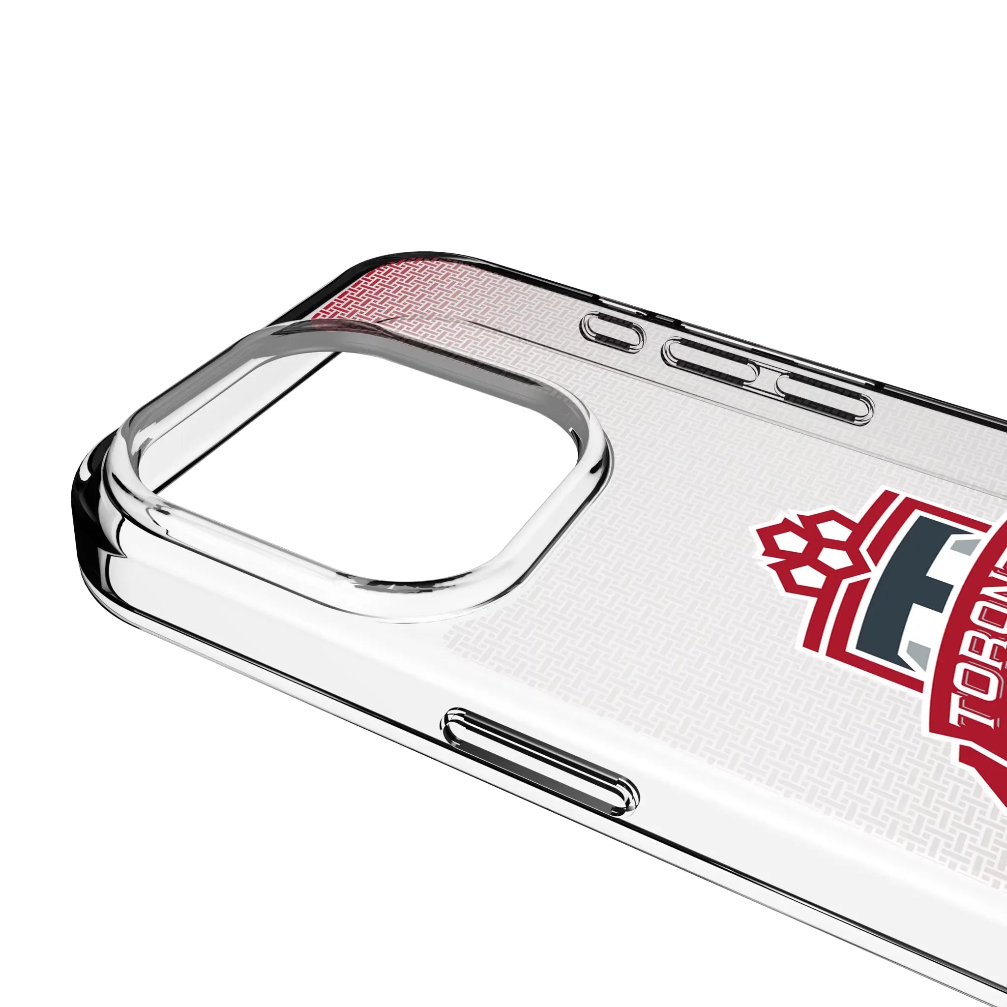 Toronto FC Linen iPhone Clear Phone Case for Apple iPhone - Detail