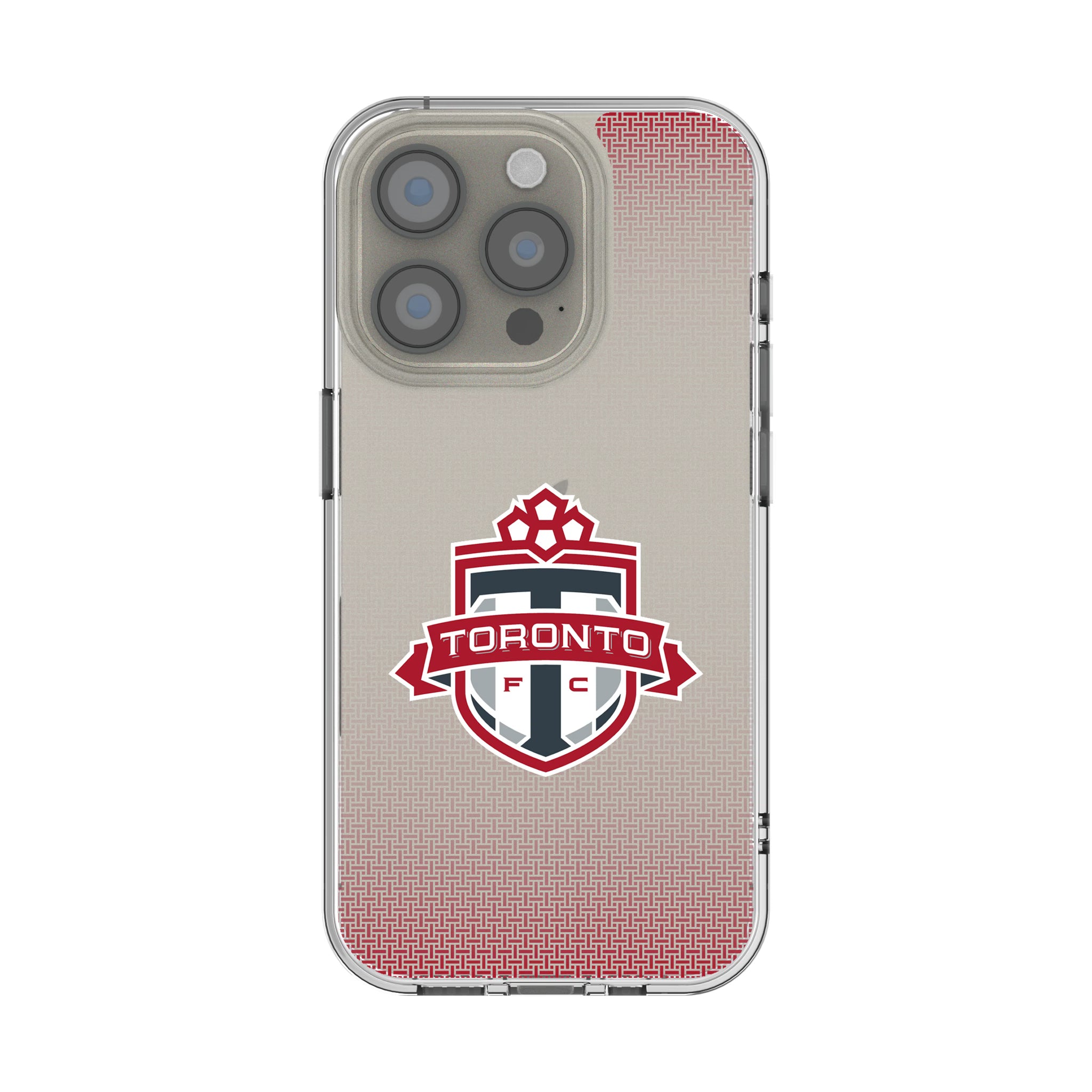 Toronto FC Linen iPhone Clear Phone Case for Apple iPhone
