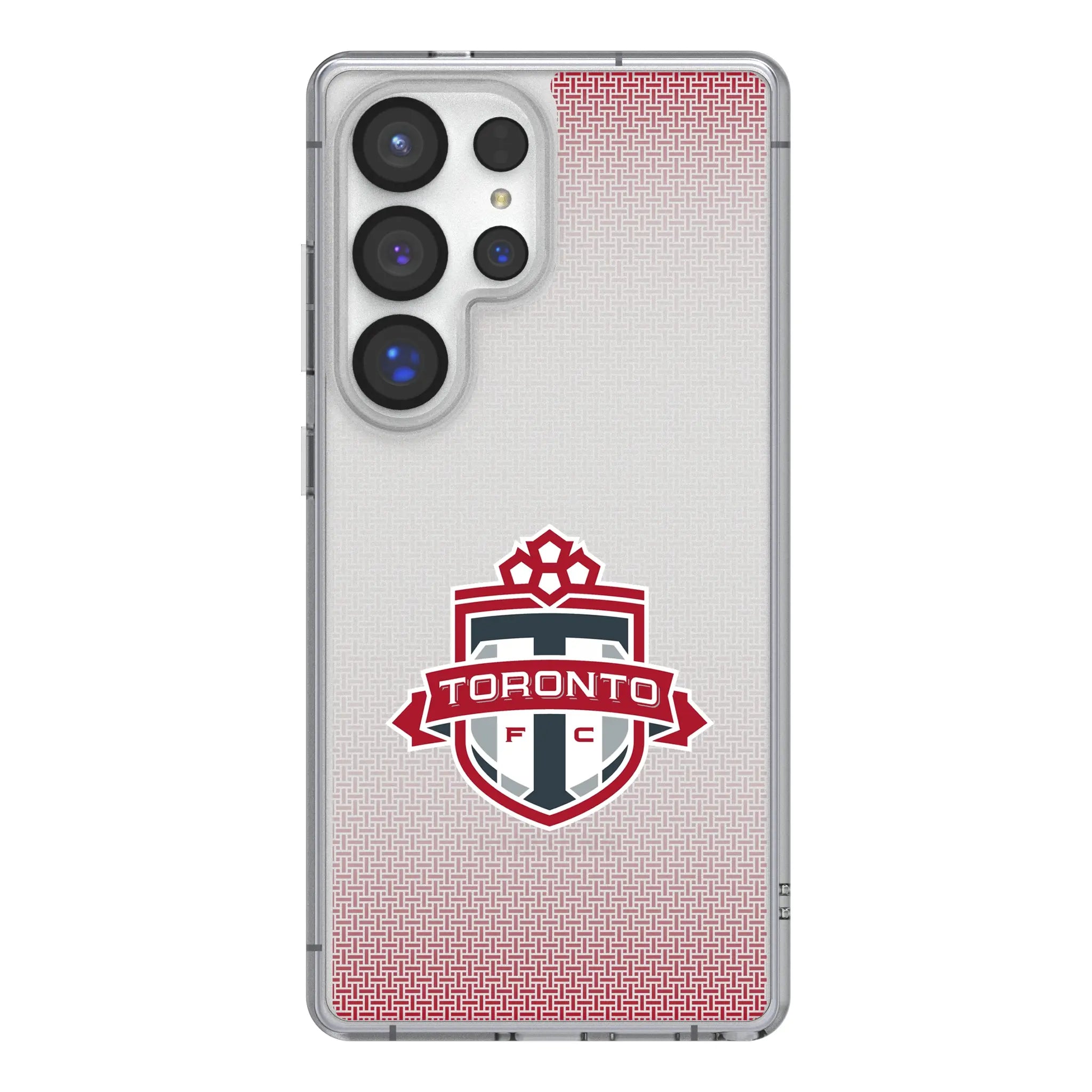 Toronto FC Linen Galaxy Clear Phone Case for Samsung Galaxy#Device_Galaxy S25 Ultra