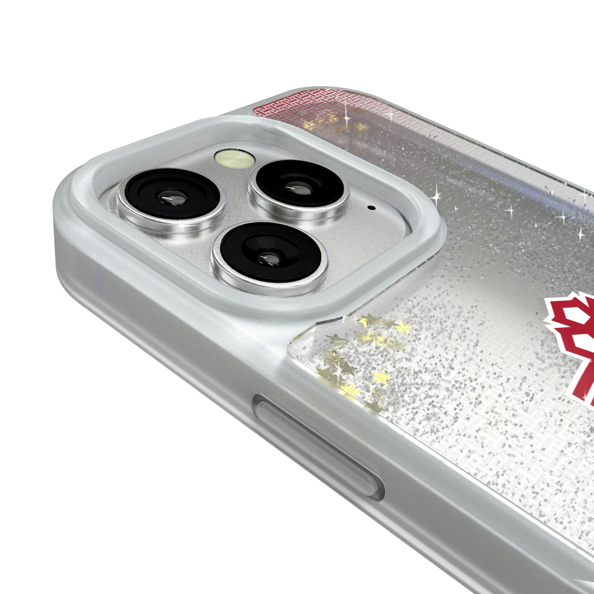Toronto FC Linen iPhone Glitter Phone Case for Apple iPhone - Detail#Device_iPhone 16 Pro