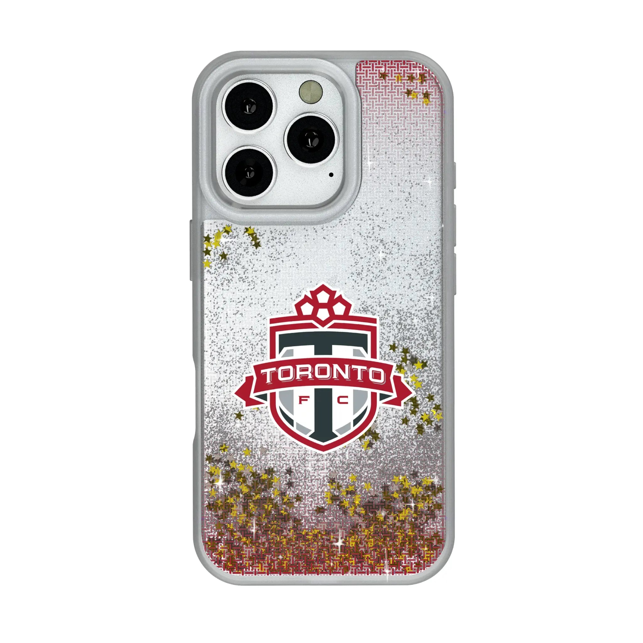 Toronto FC Linen iPhone Glitter Phone Case for Apple iPhone
