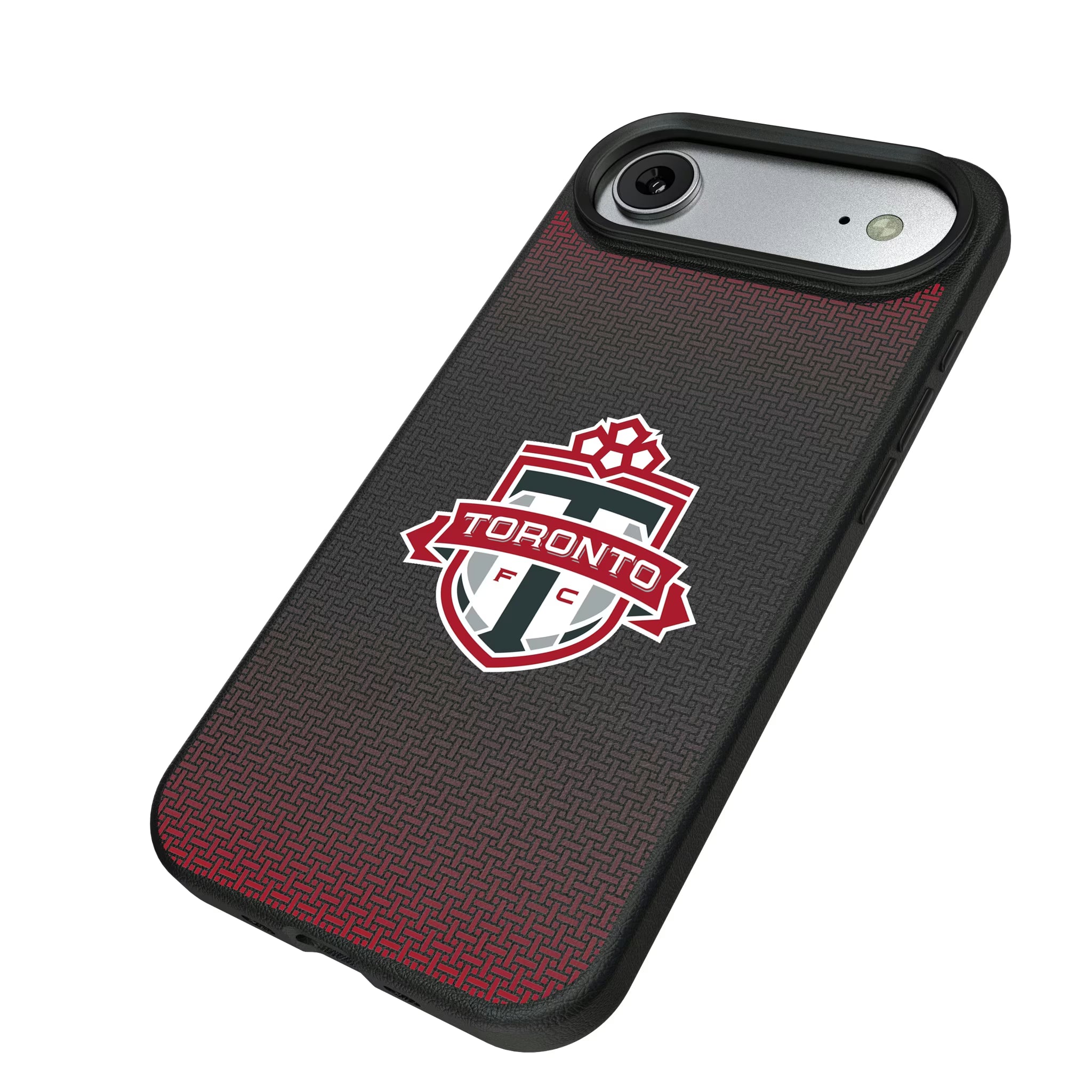 Toronto FC Linen iPhone MagSafe Compatible Phone Case for Apple iPhone - Isometric View#Device_iPhone Air