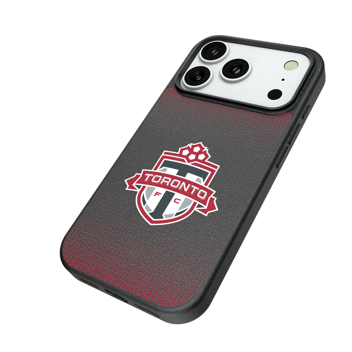 Toronto FC Linen iPhone MagSafe Compatible Phone Case for Apple iPhone - Isometric View#Device_iPhone 18 Pro