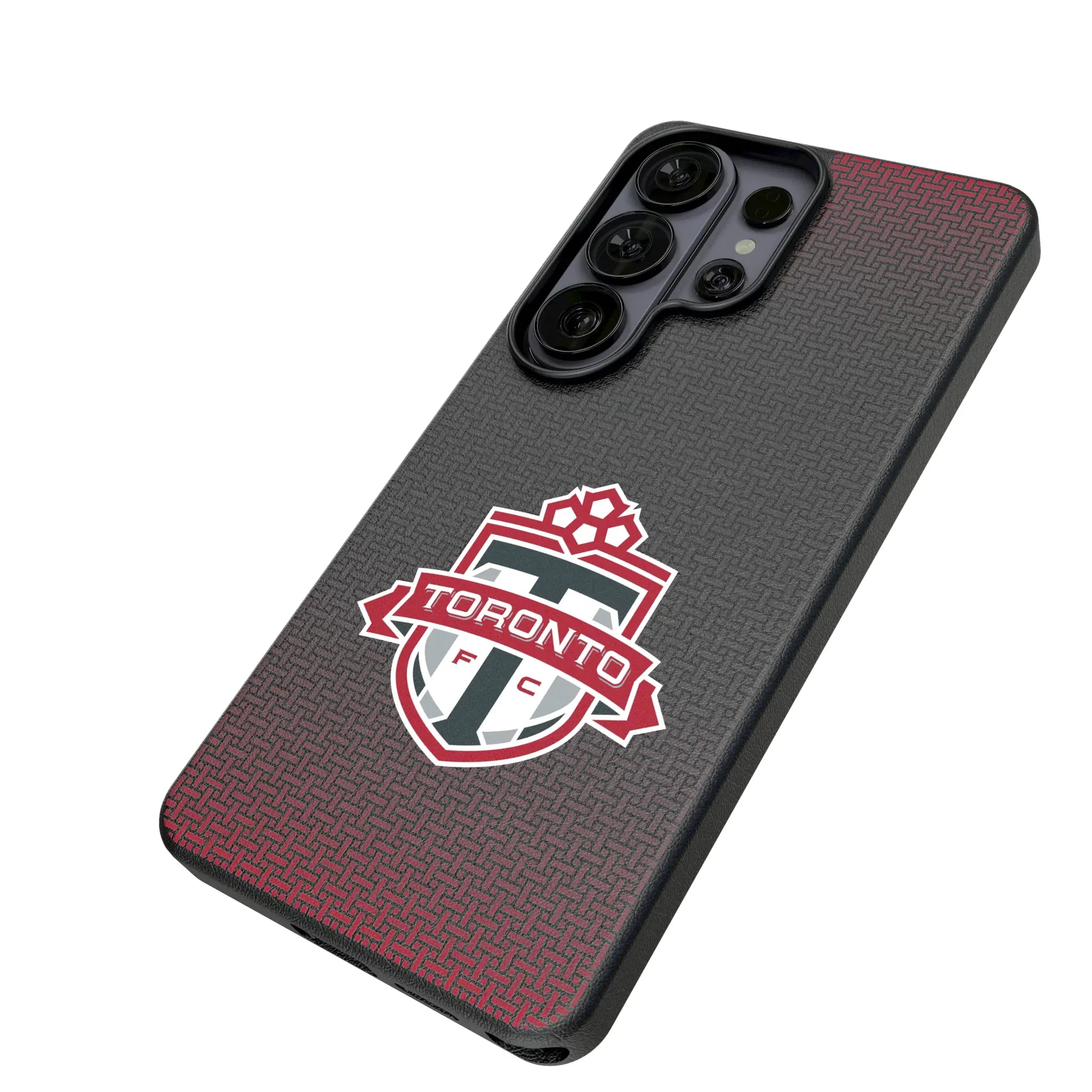 Toronto FC Linen Galaxy MagSafe Compatible Phone Case for Samsung Galaxy - Isometric View#Device_Galaxy S26 Ultra