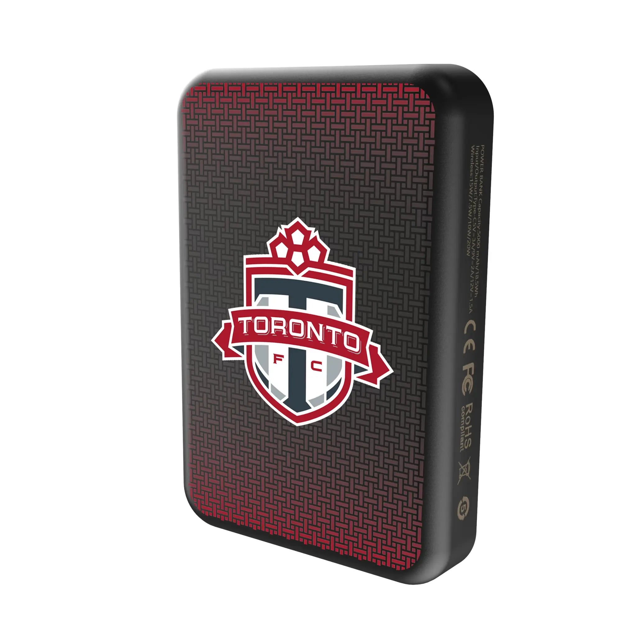 Toronto FC Linen Wireless Mag Power Bank
