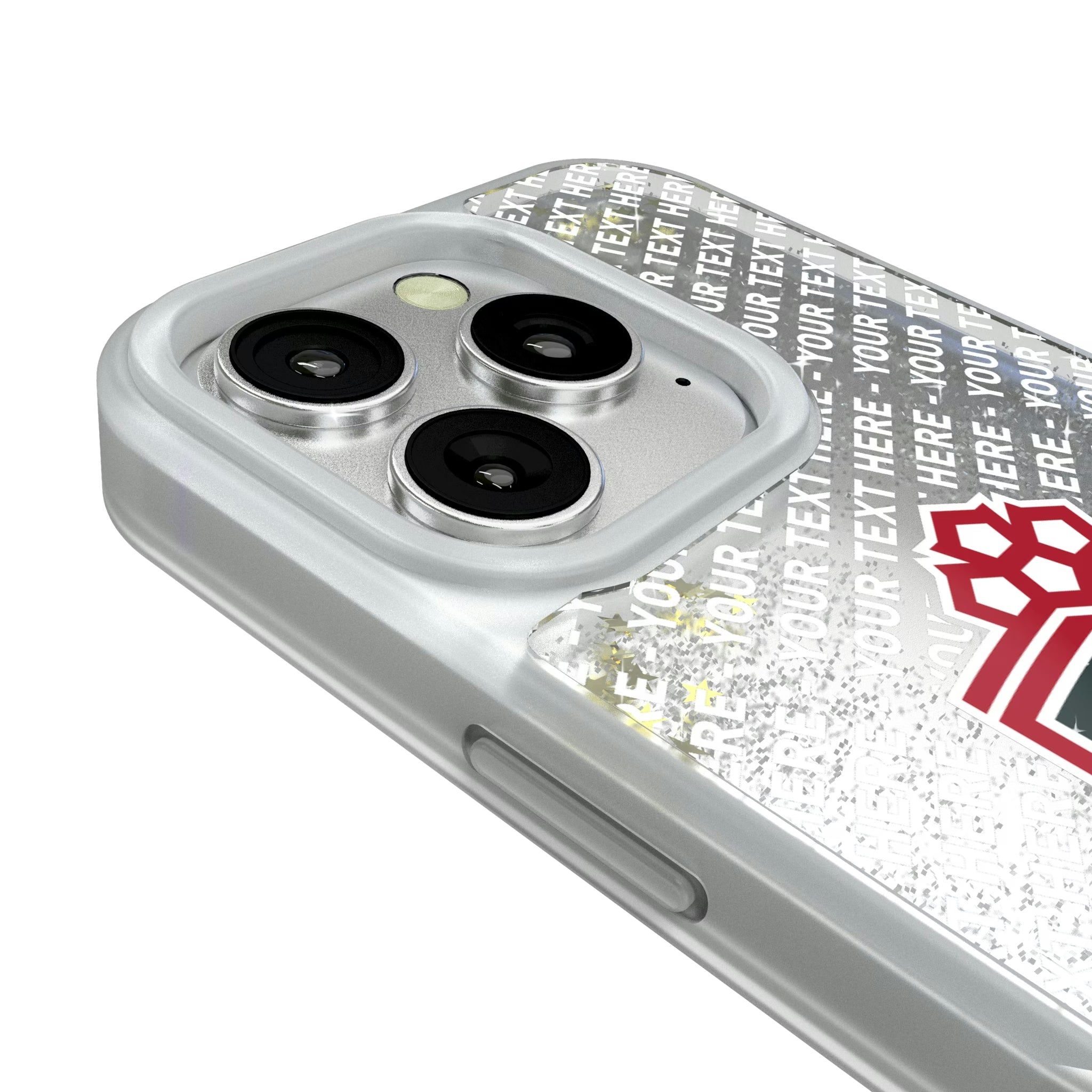 Toronto FC Personalized EndZone Plus iPhone Glitter Phone Case for Apple iPhone - Detail#Device_iPhone 16 Pro