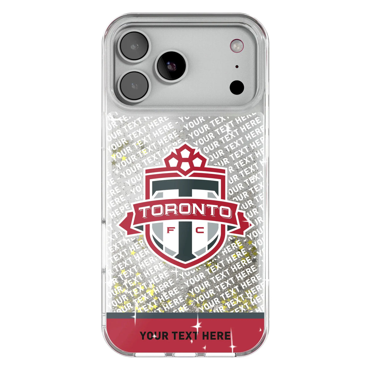 Toronto FC Personalized EndZone Plus Glitter Phone Case for Apple iPhone