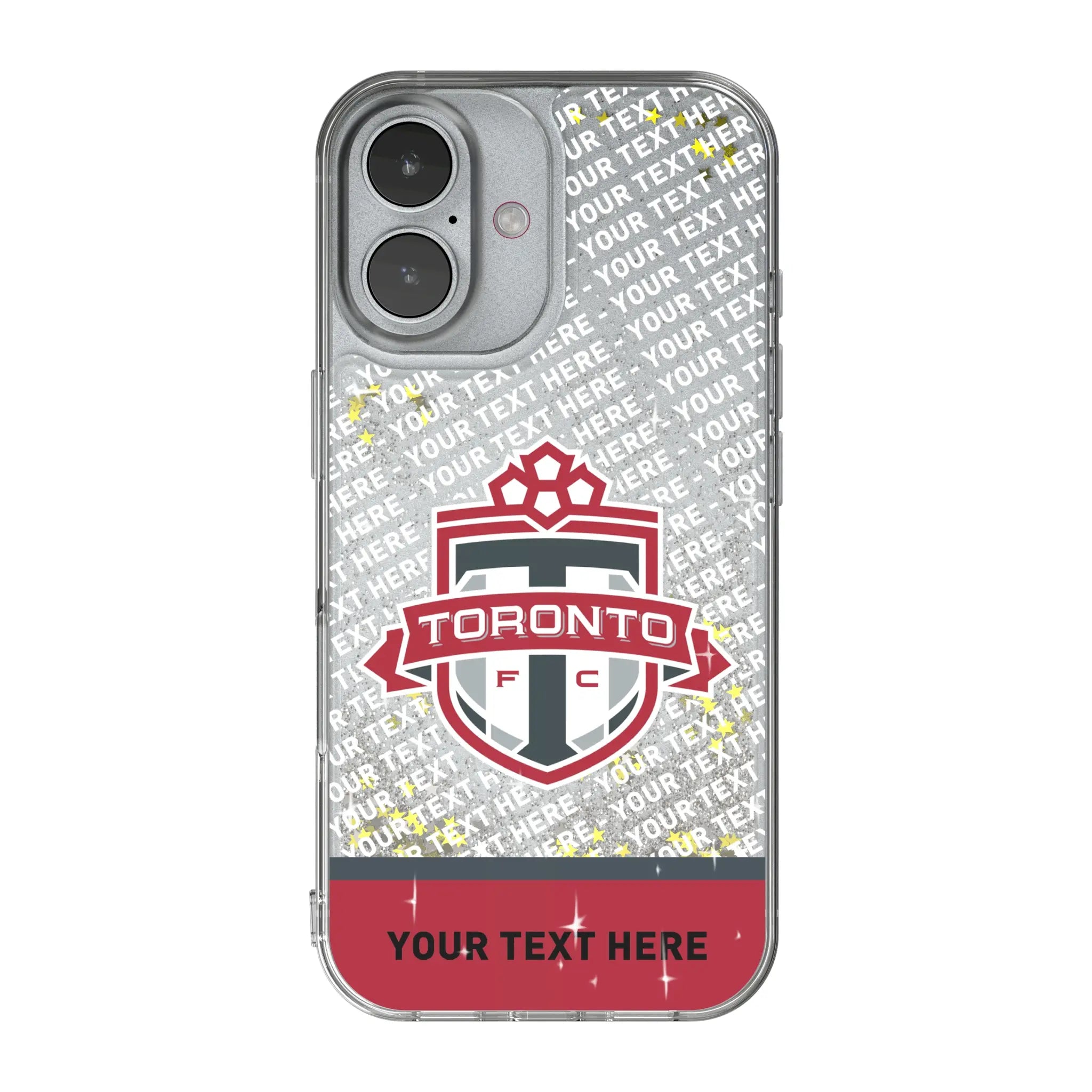 Toronto FC Personalized EndZone Plus iPhone Glitter Phone Case for Apple iPhone