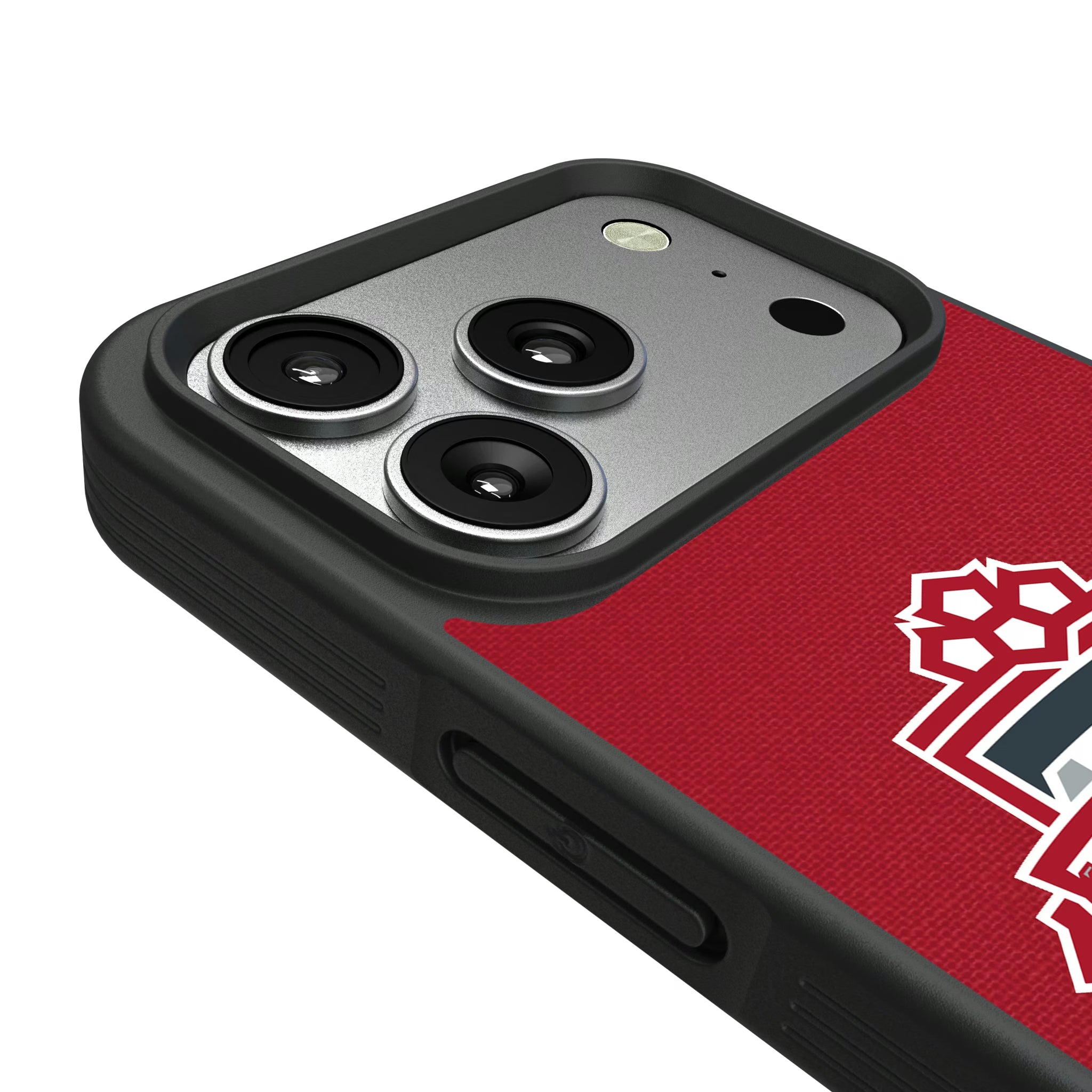 Toronto FC Personalized Stripe iPhone Bump Phone Case for Apple iPhone - Detail#Device_iPhone 17 Pro