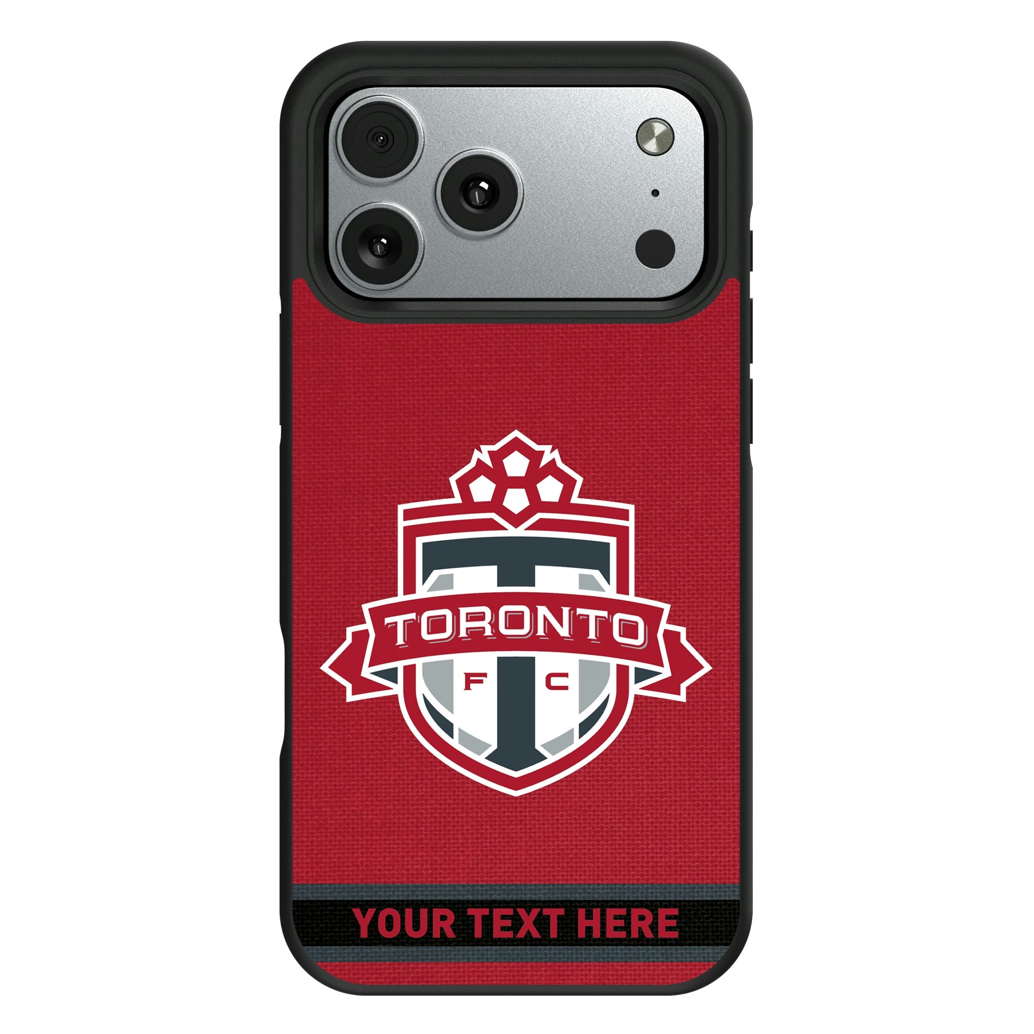Toronto FC Personalized Stripe iPhone Bump Phone Case for Apple iPhone#Device_iPhone 17 Pro Max
