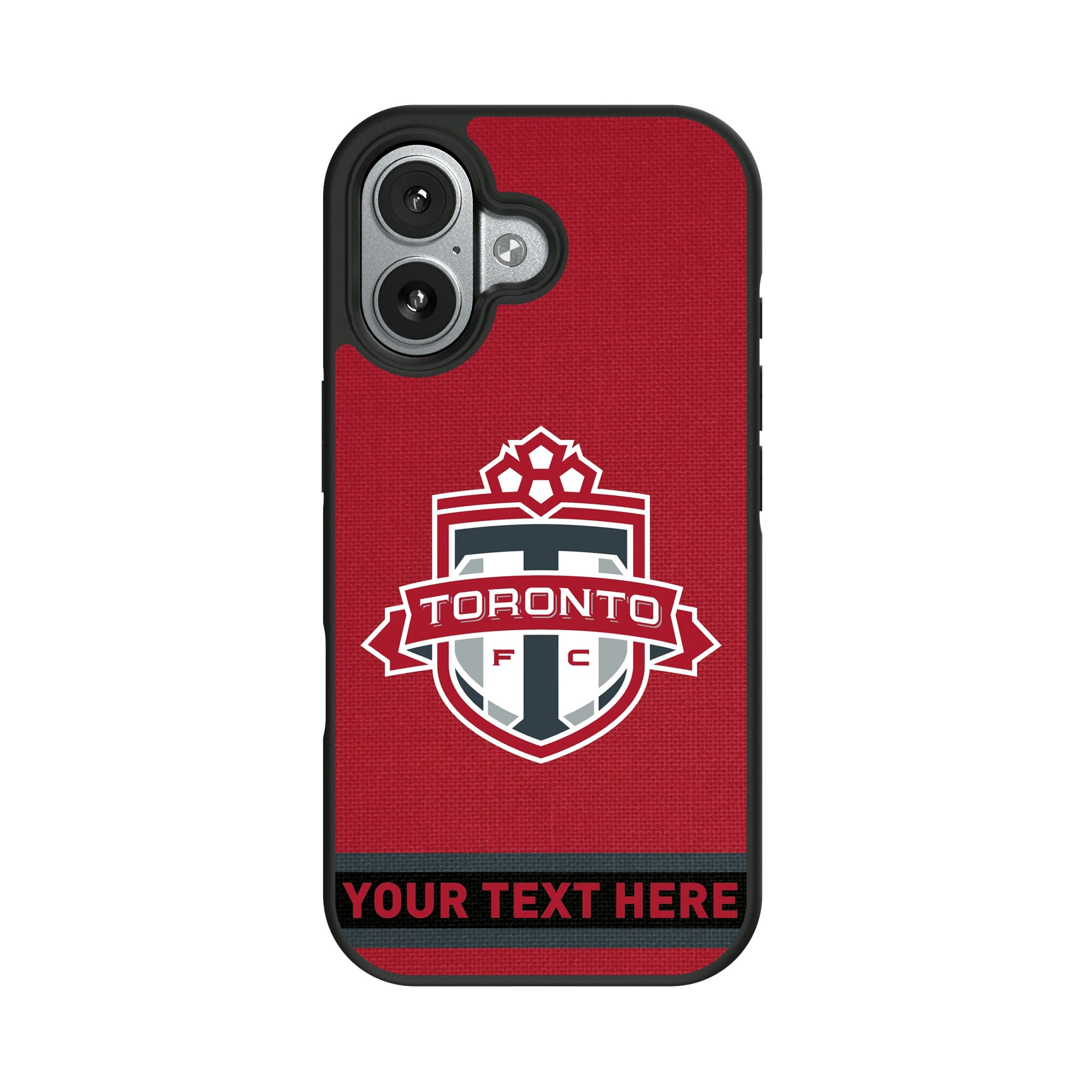 Toronto FC Personalized Stripe iPhone Bump Phone Case for Apple iPhone#Device_iPhone 17