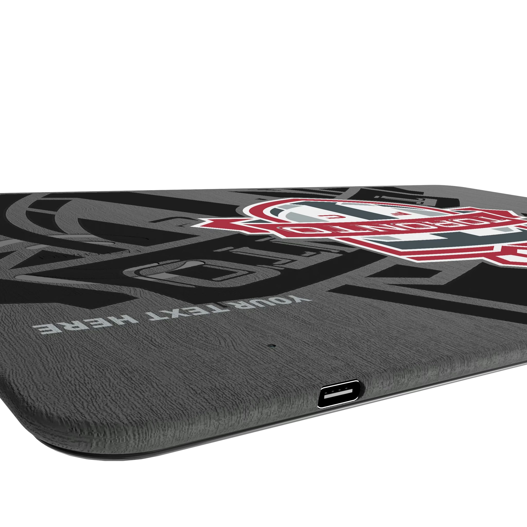 Toronto FC Personalized Tilt 15-Watt Wireless Charger and Mouse Pad