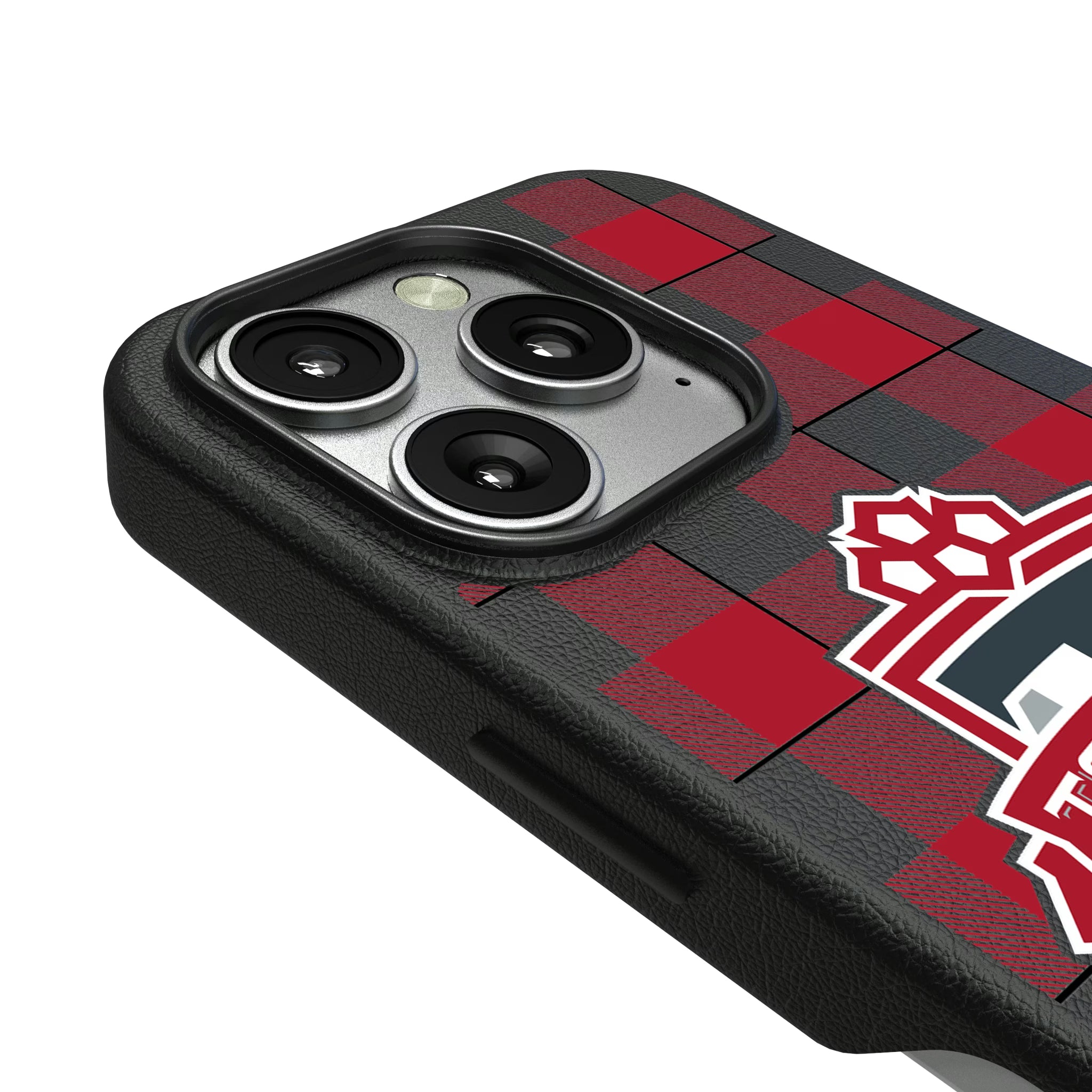Toronto FC Plaid iPhone MagSafe Compatible Phone Case for Apple iPhone - Detail