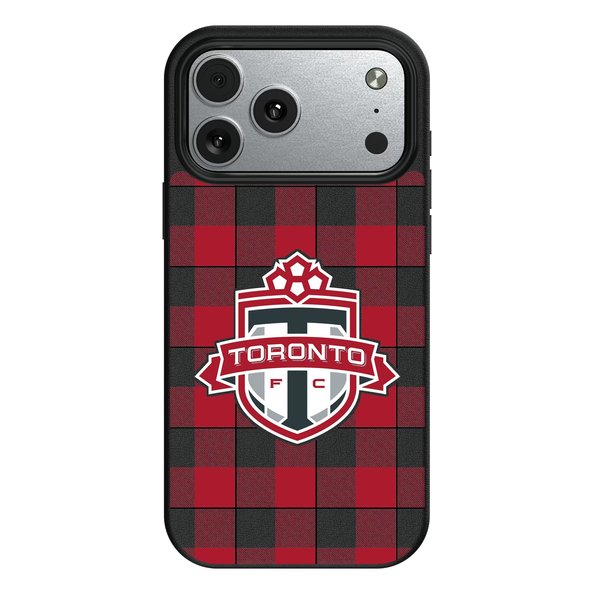 Toronto FC Plaid iPhone MagSafe Compatible Phone Case for Apple iPhone#Device_iPhone 17 Pro Max