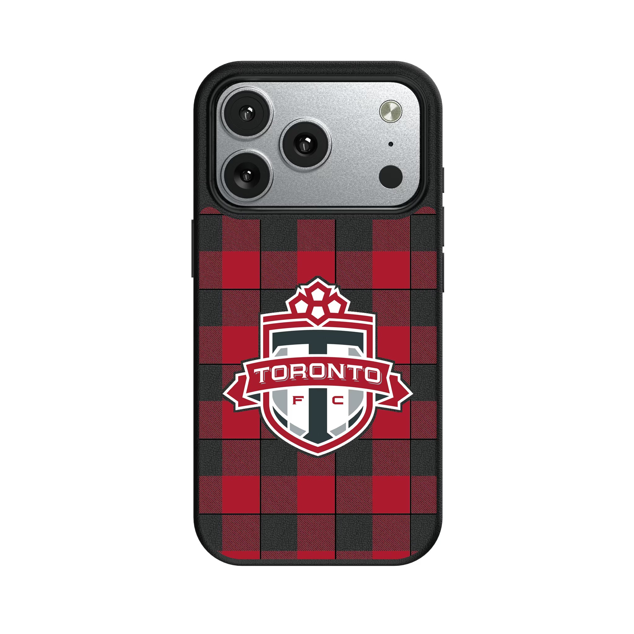 Toronto FC Plaid iPhone MagSafe Compatible Phone Case for Apple iPhone#Device_iPhone 17 Pro