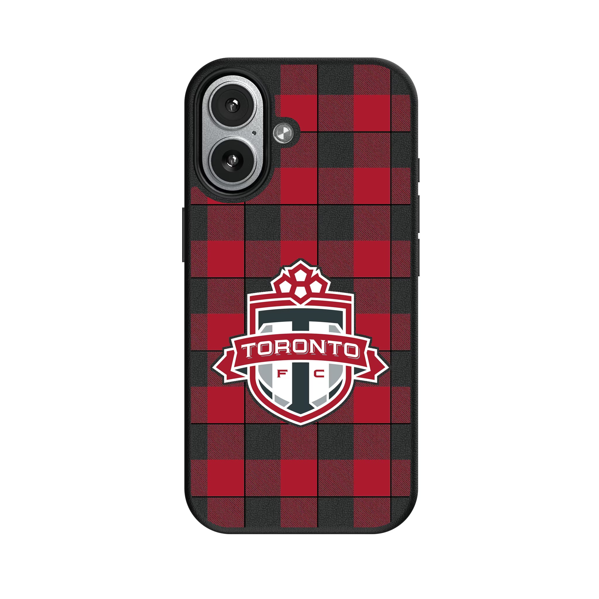 Toronto FC Plaid iPhone MagSafe Compatible Phone Case for Apple iPhone#Device_iPhone 17