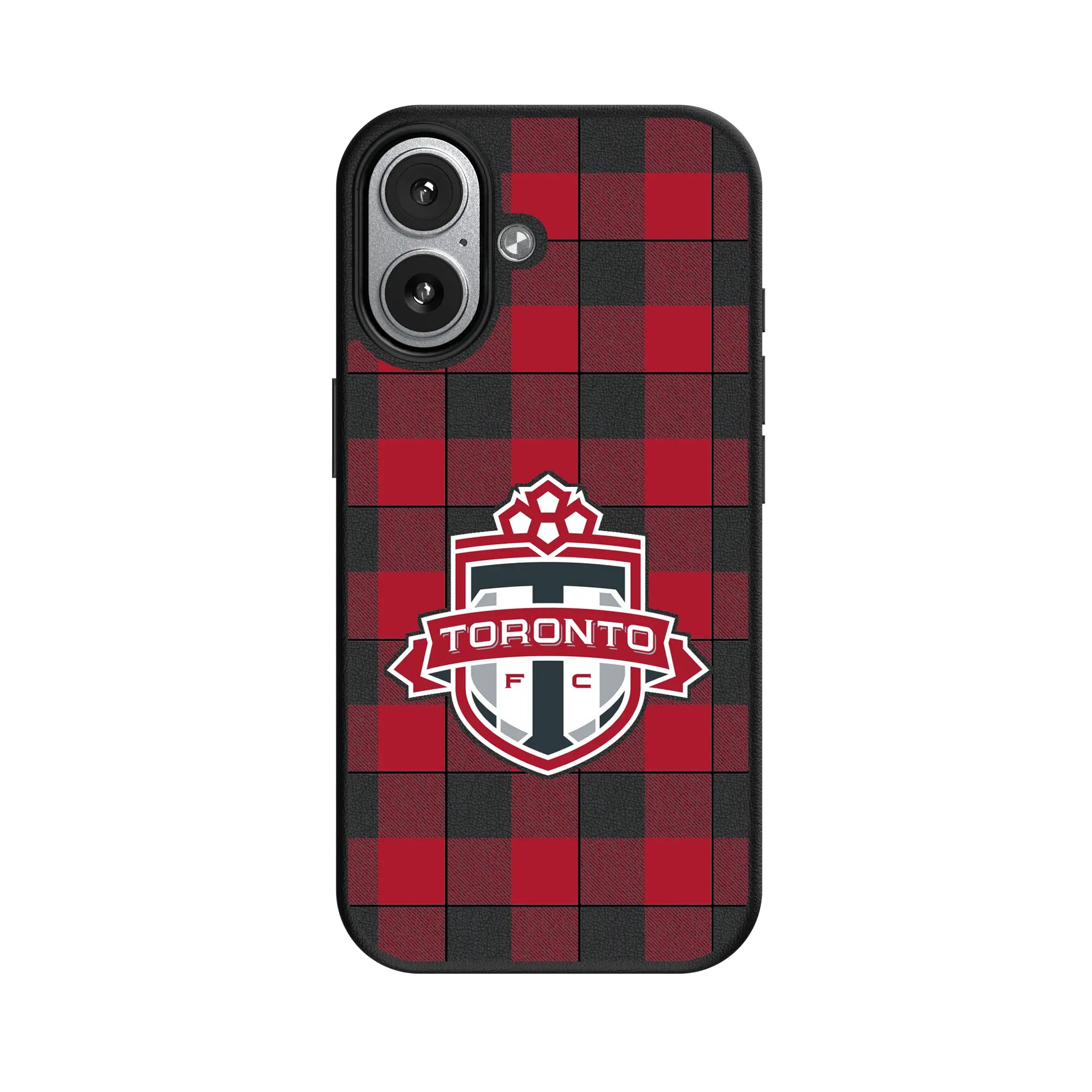 Toronto FC Plaid iPhone MagSafe Compatible Phone Case for Apple iPhone#Device_iPhone 17