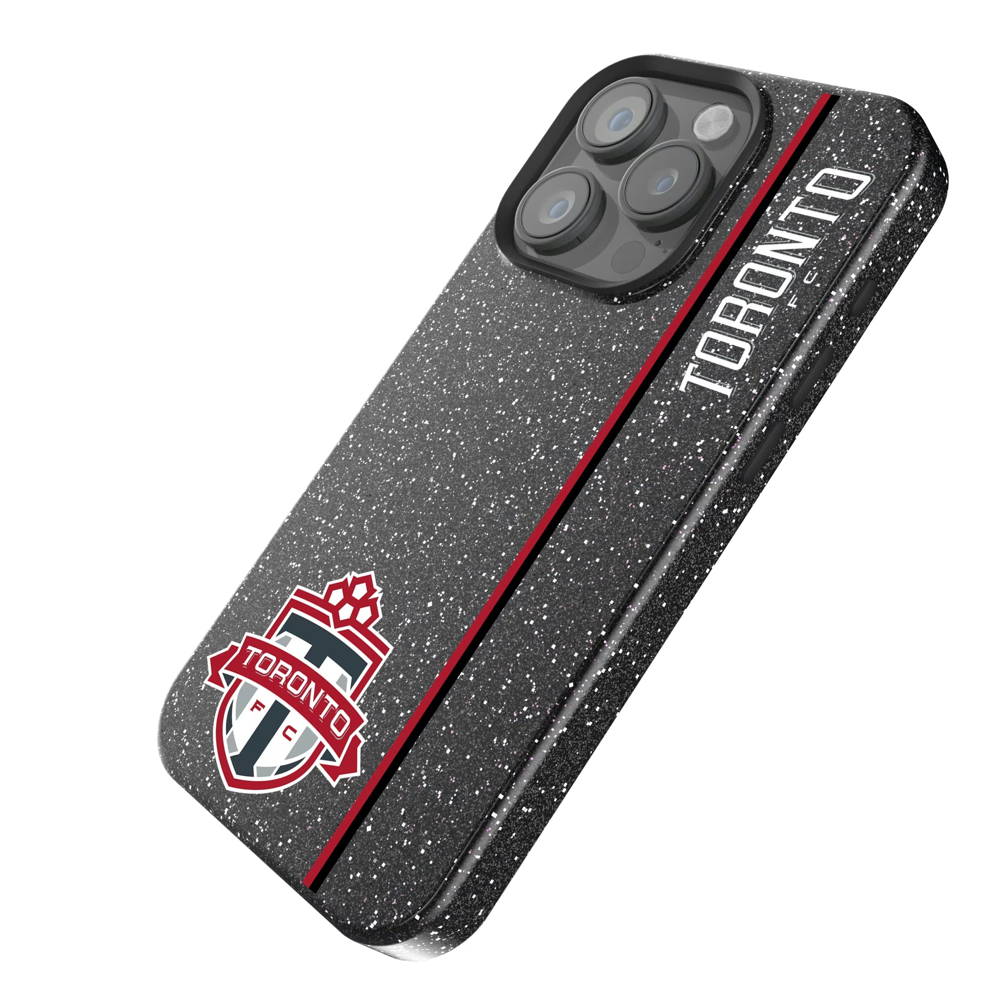 Toronto FC Sidebar iPhone Bling Phone Case for Apple iPhone - Isometric View