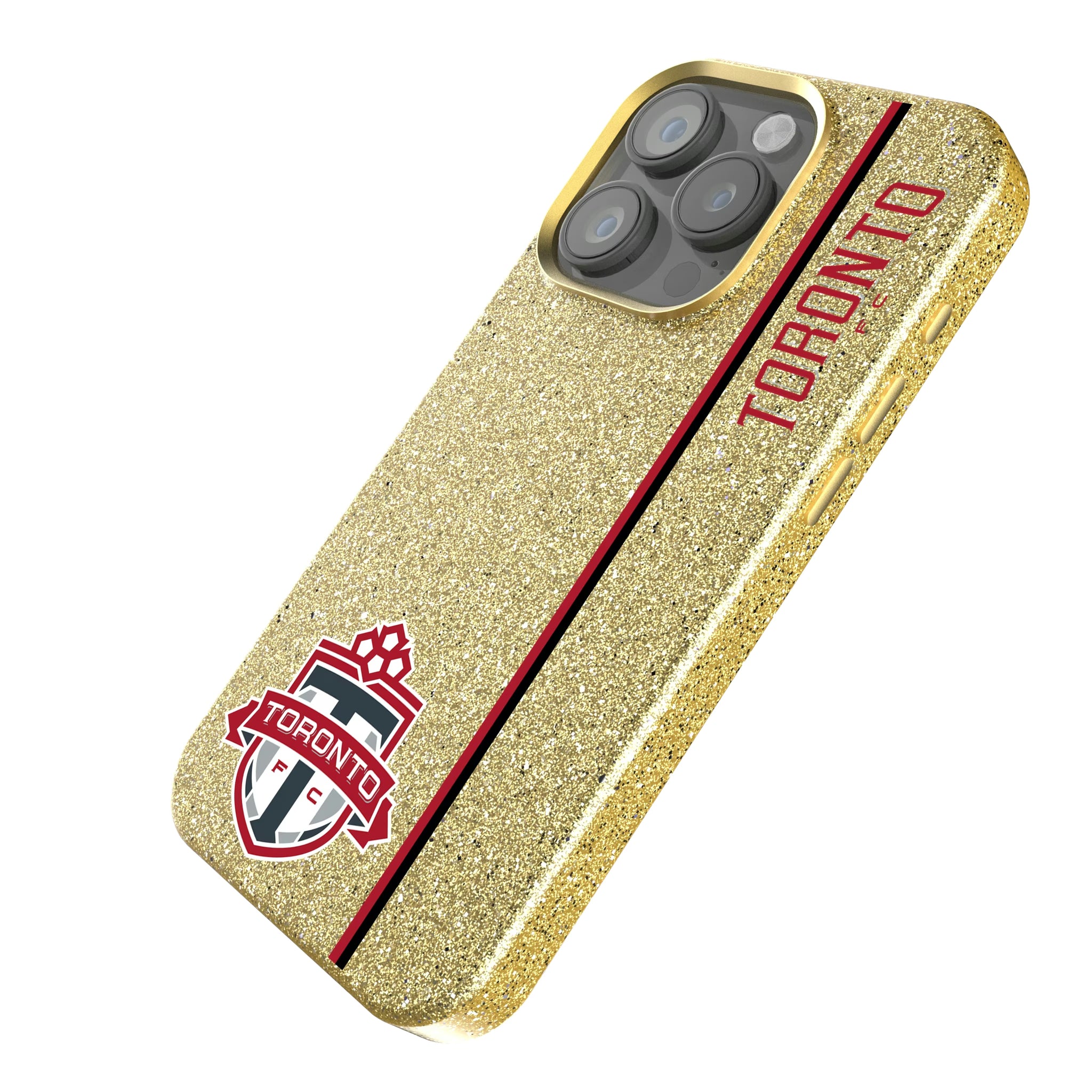 Toronto FC Sidebar iPhone Bling Phone Case for Apple iPhone - Isometric View