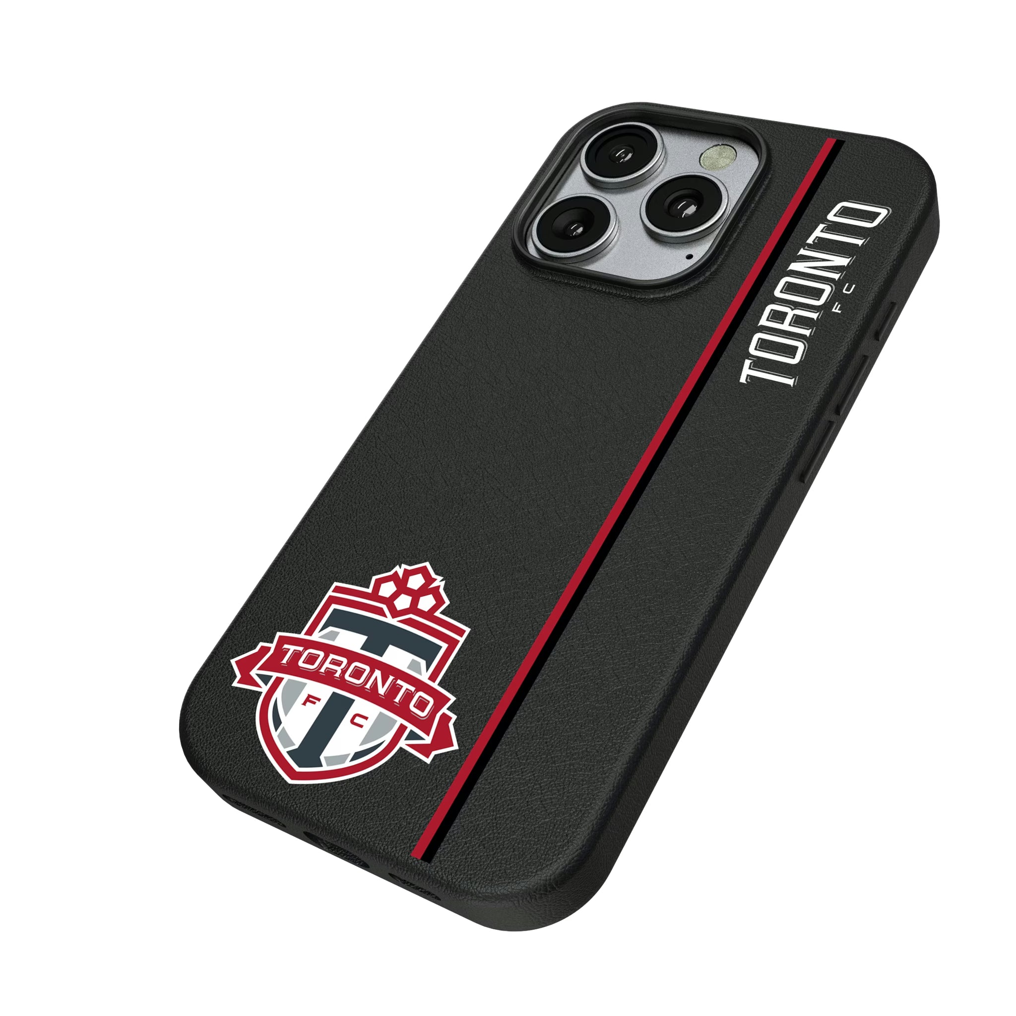 Toronto FC Sidebar iPhone MagSafe Compatible Phone Case for Apple iPhone - Isometric View