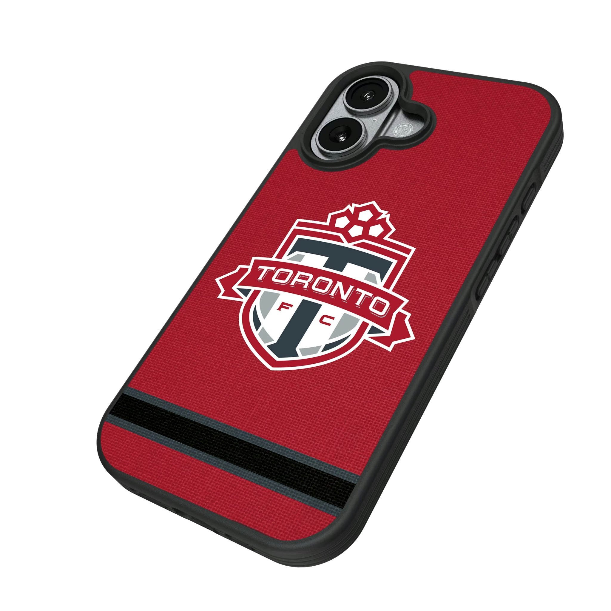 Toronto FC Stripe iPhone Bump Phone Case for Apple iPhone - Isometric View#Device_iPhone 17
