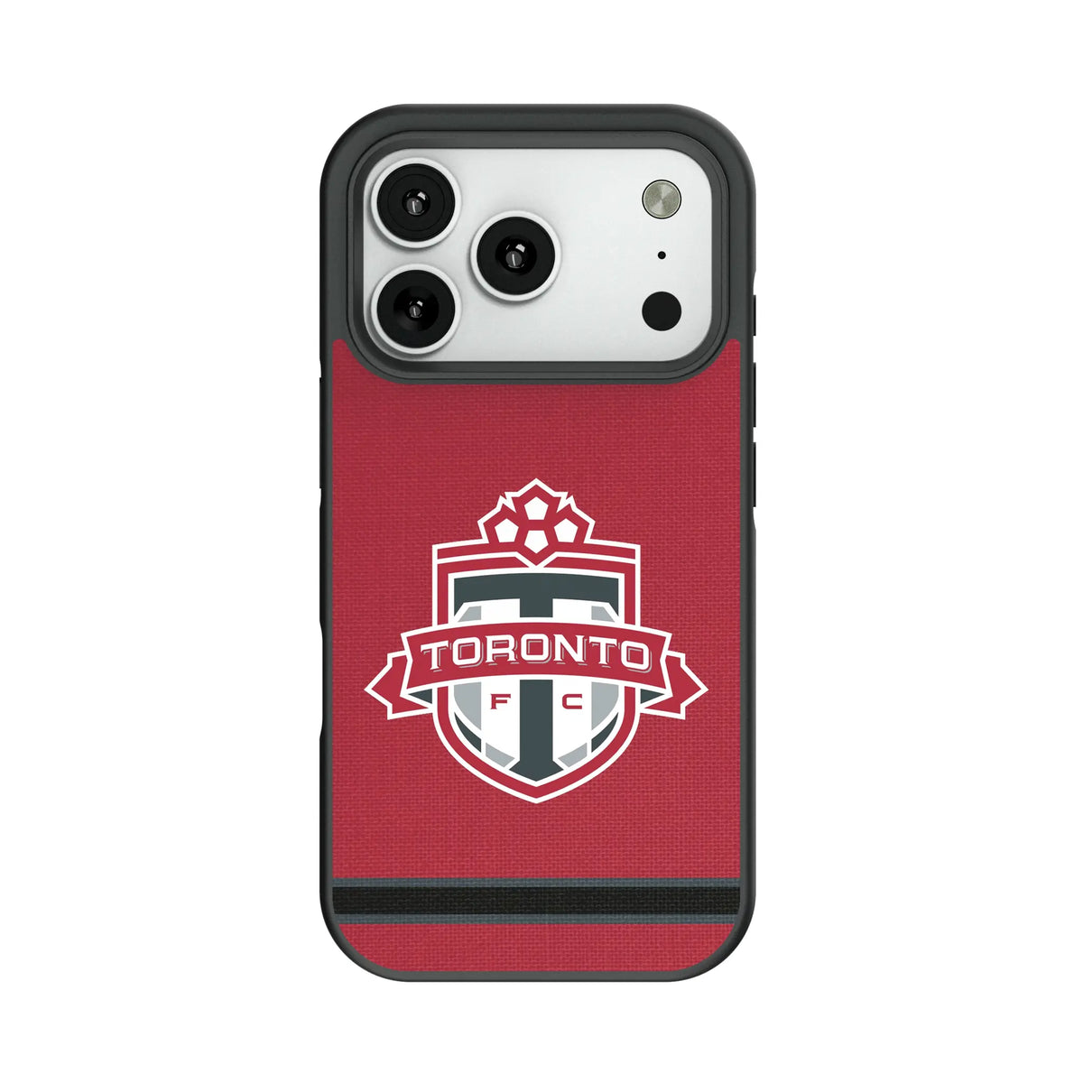 Toronto FC Stripe Bump Phone Case for Apple iPhone