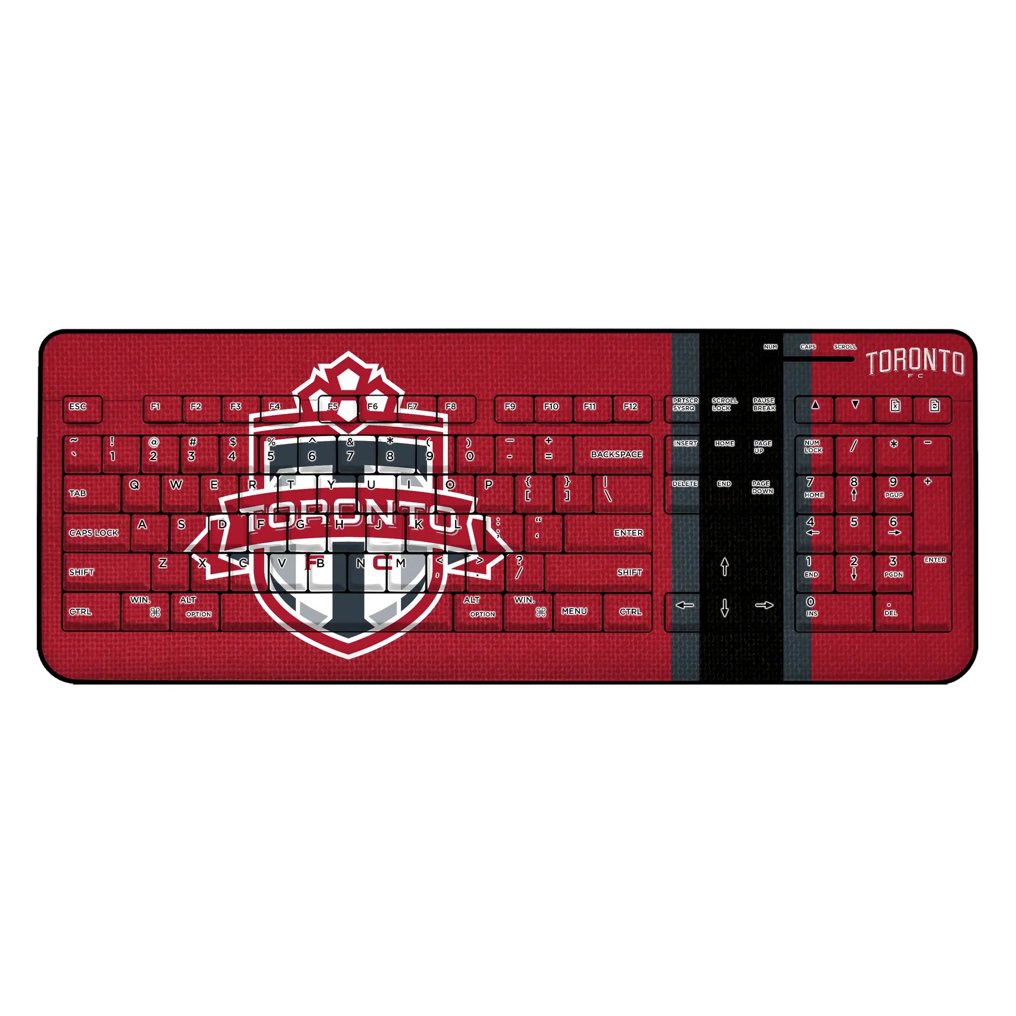 Toronto FC Stripe Wireless USB Keyboard