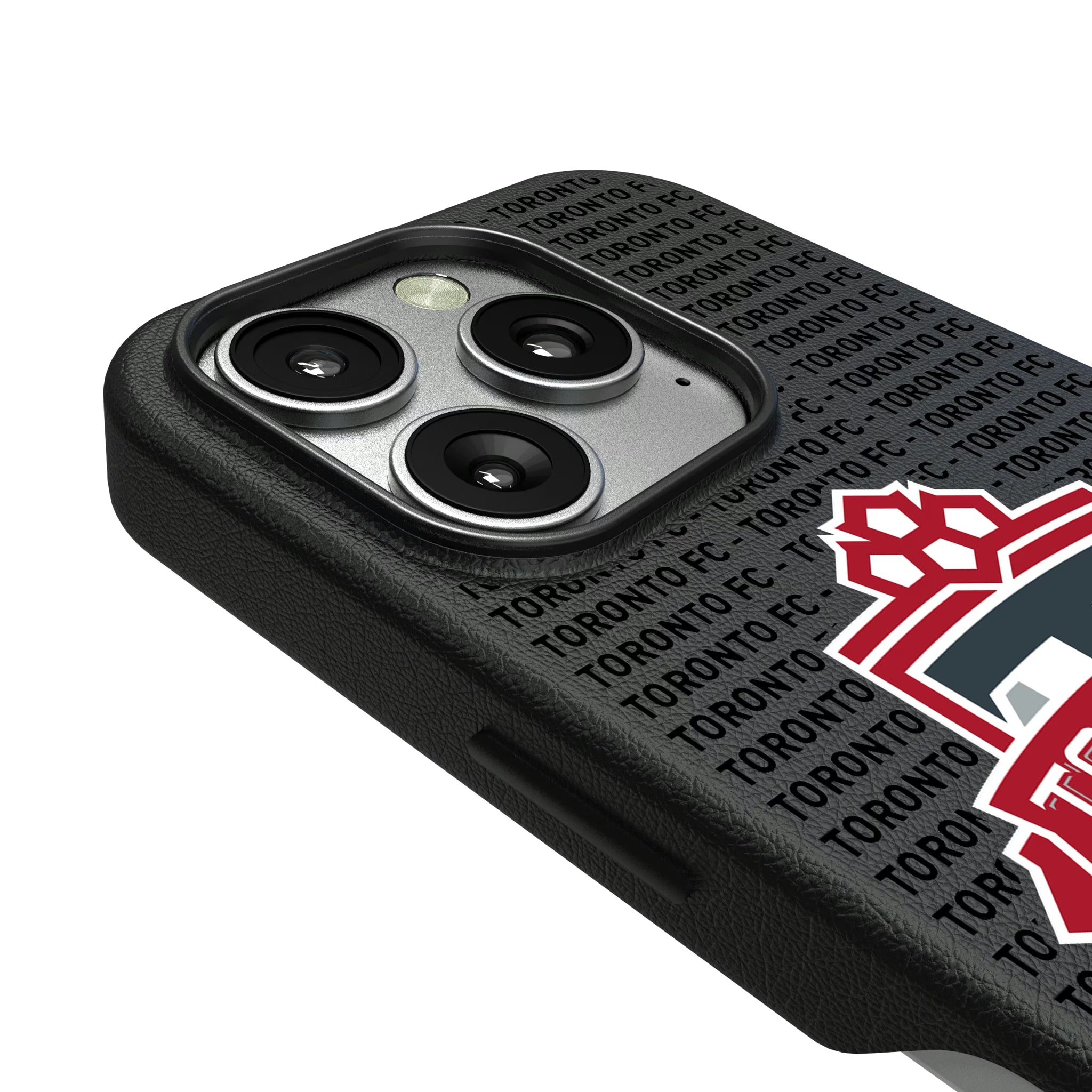 Toronto FC Text Backdrop iPhone MagSafe Compatible Phone Case for Apple iPhone - Detail
