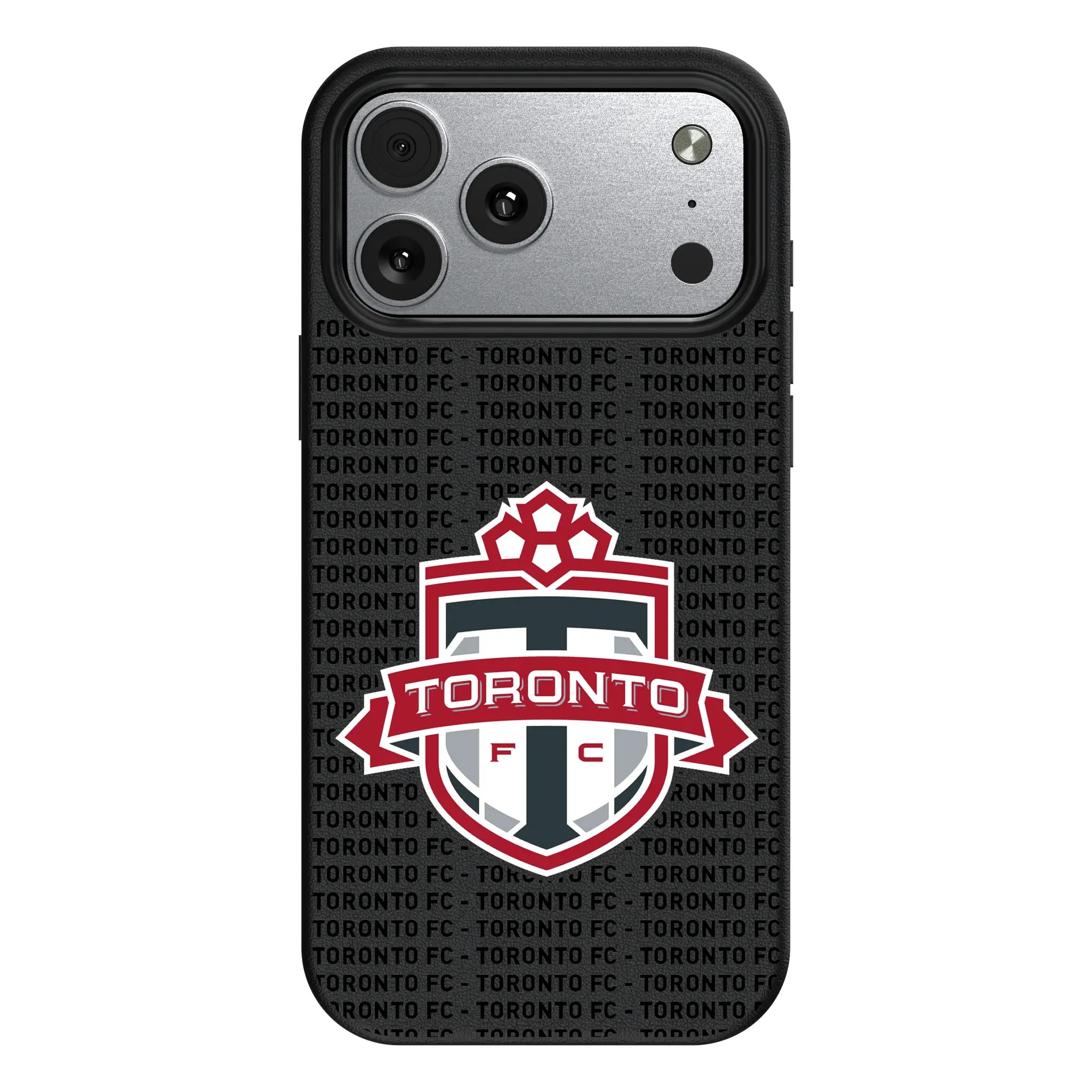 Toronto FC Text Backdrop iPhone MagSafe Compatible Phone Case for Apple iPhone#Device_iPhone 17 Pro Max