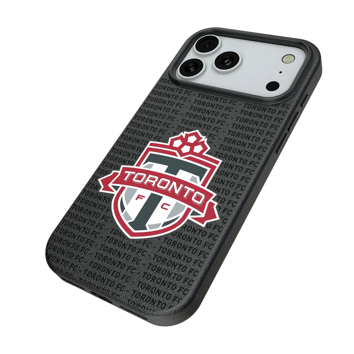 Toronto FC Text Backdrop iPhone MagSafe Compatible Phone Case for Apple iPhone - Isometric View#Device_iPhone 18 Pro Max